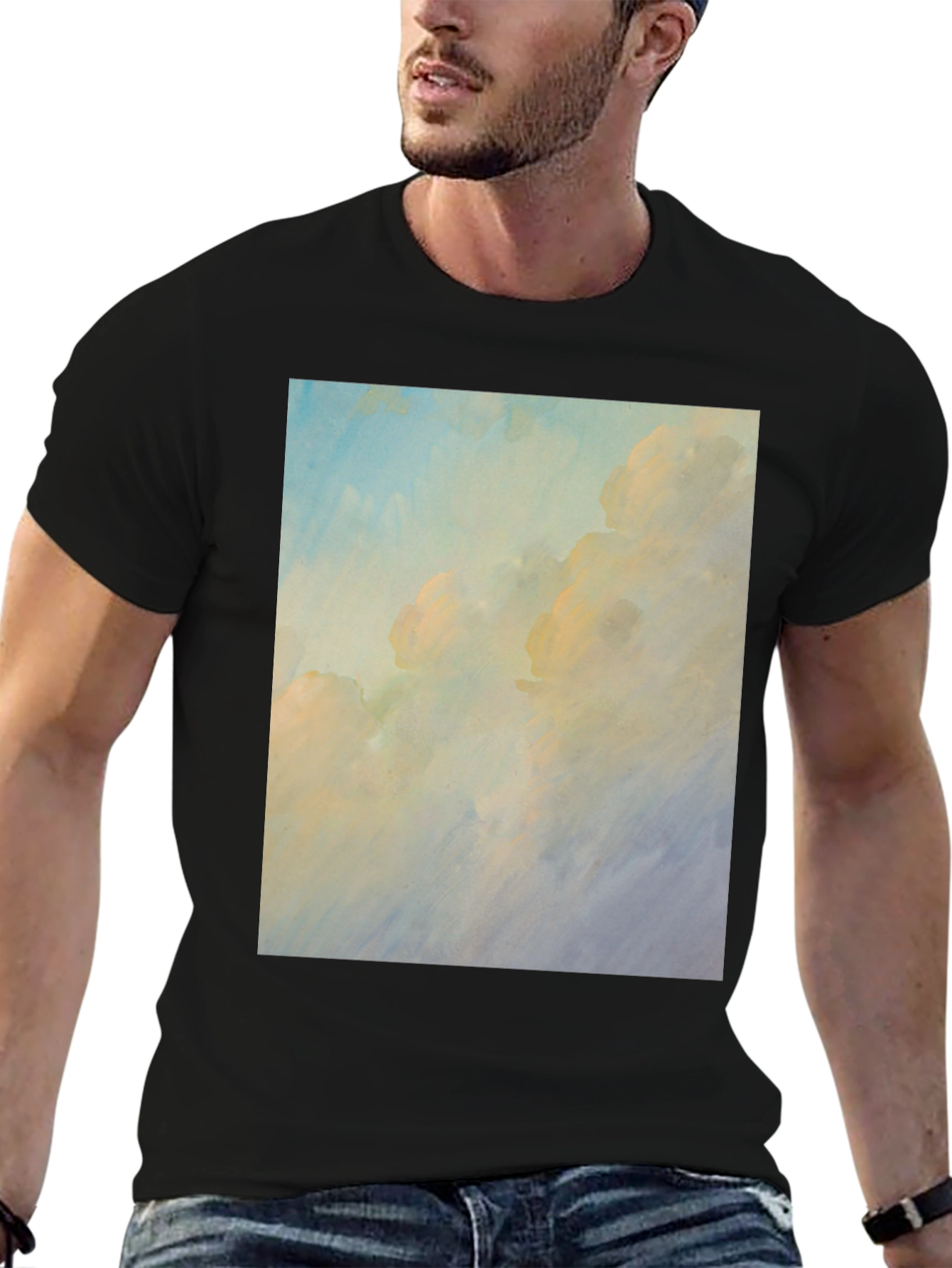 Sky Dream Tee - Cloudscape Print