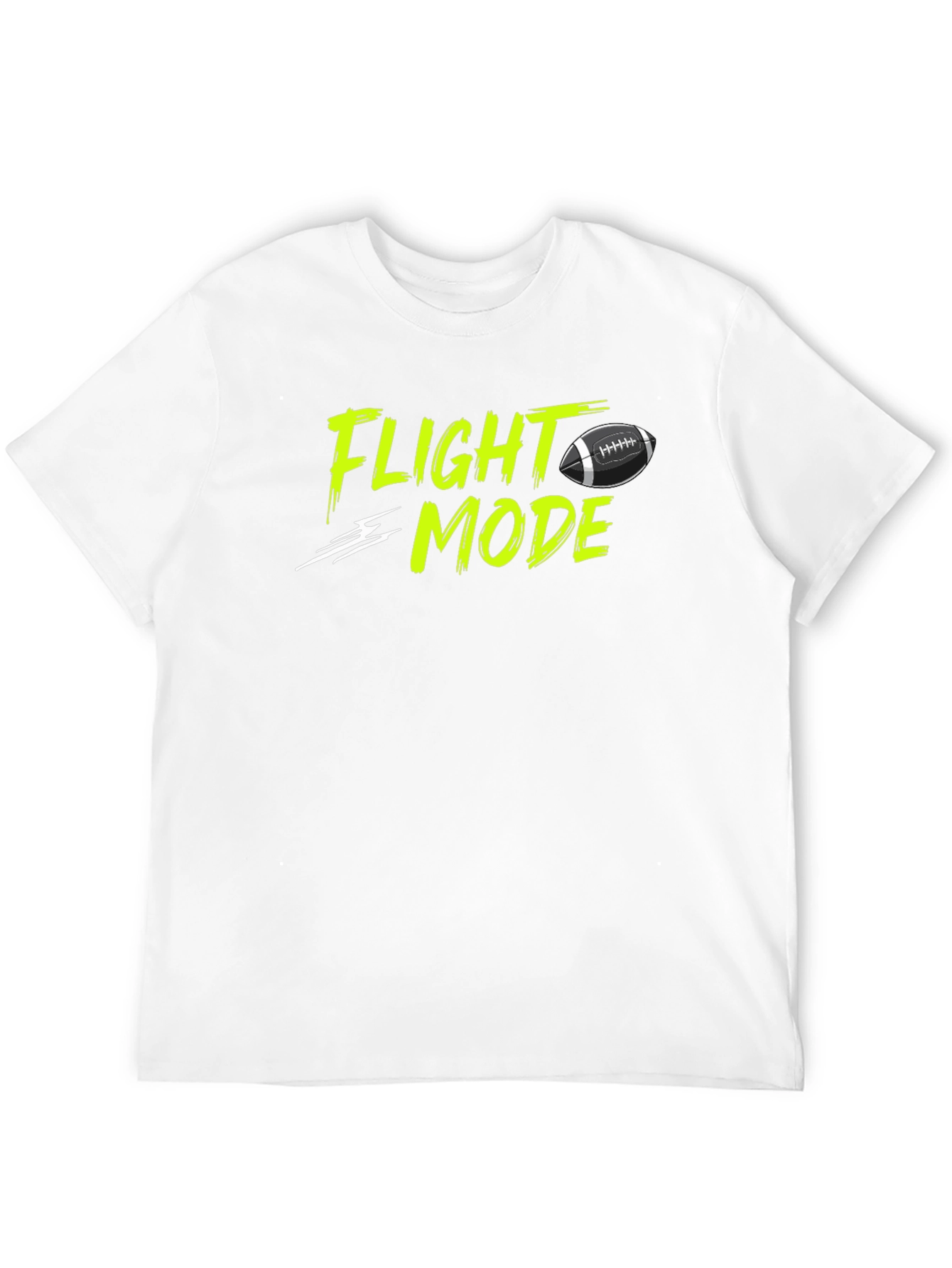 Flight Mode Football Graphic T-Shirt