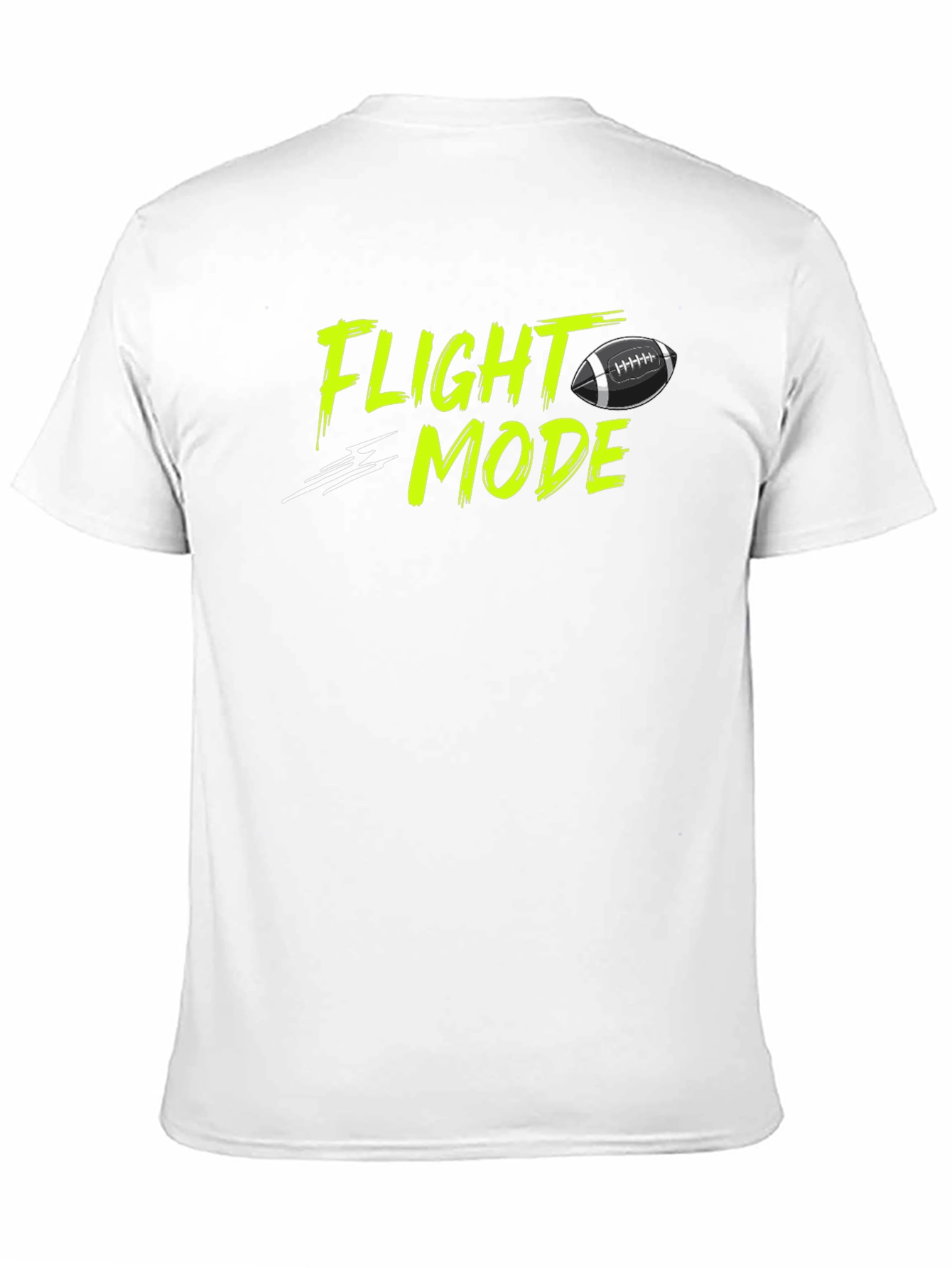 Flight Mode Football Graphic T-Shirt