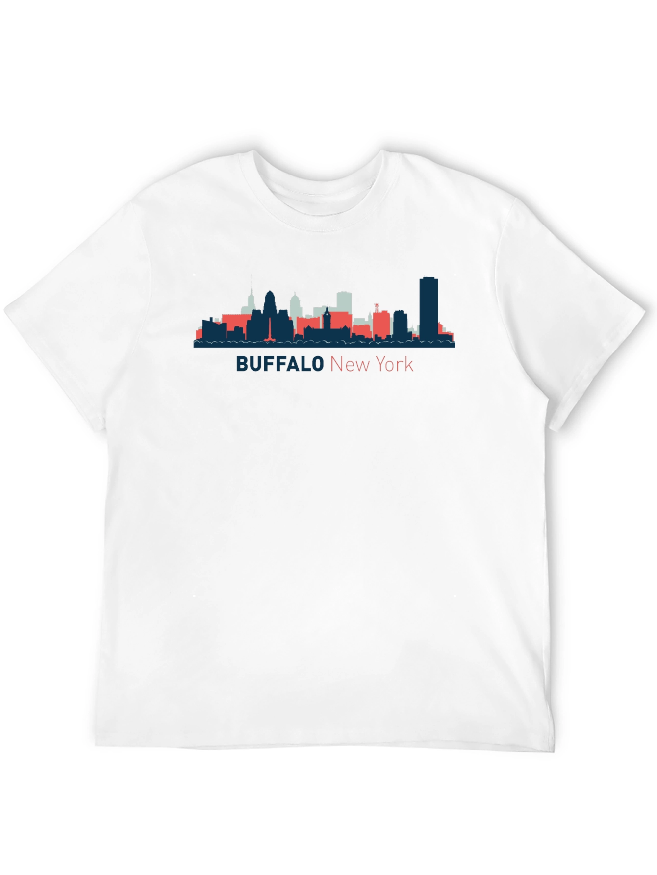 Buffalo New York Skyline Graphic Tee
