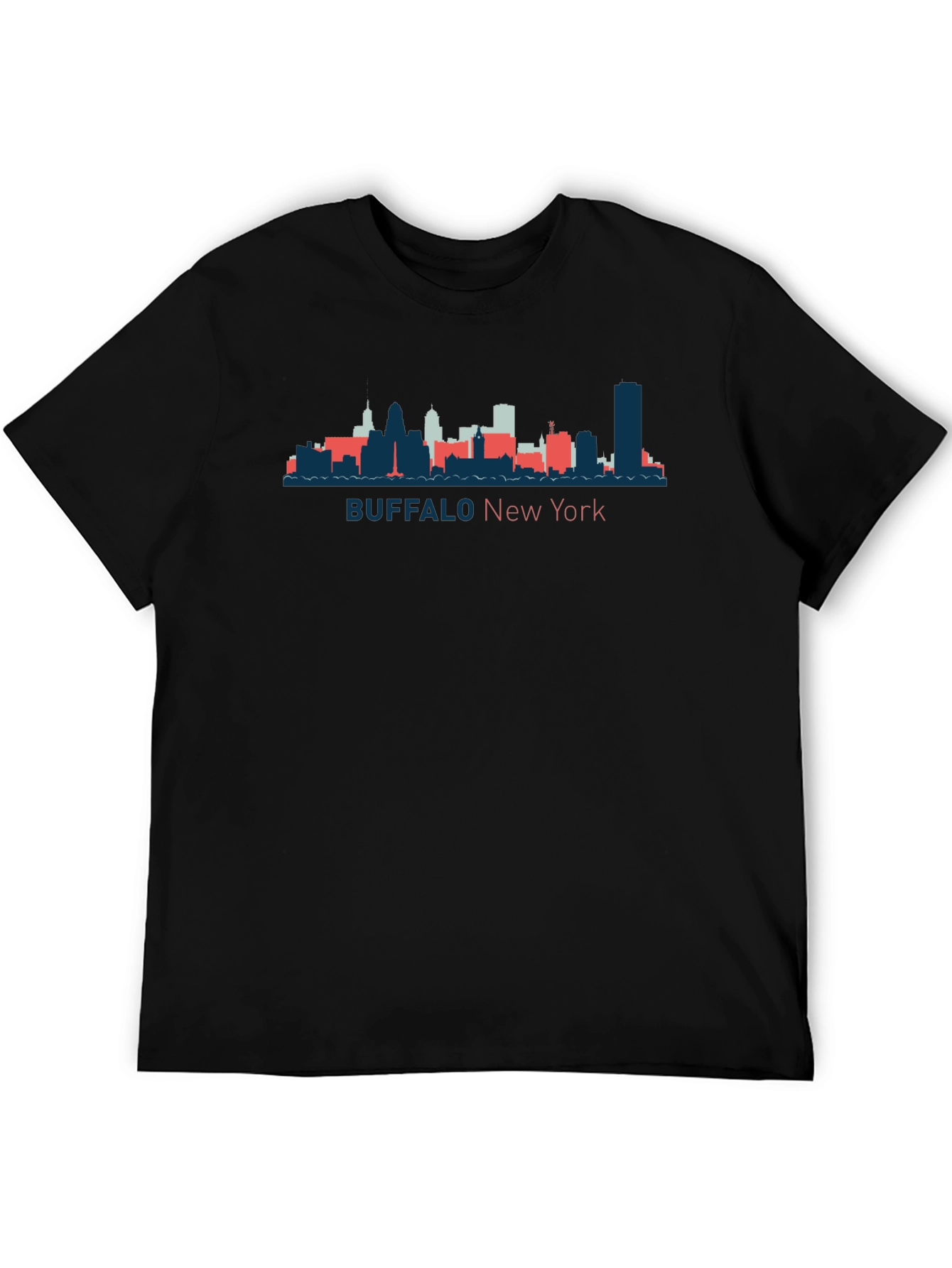Buffalo New York Skyline Graphic Tee