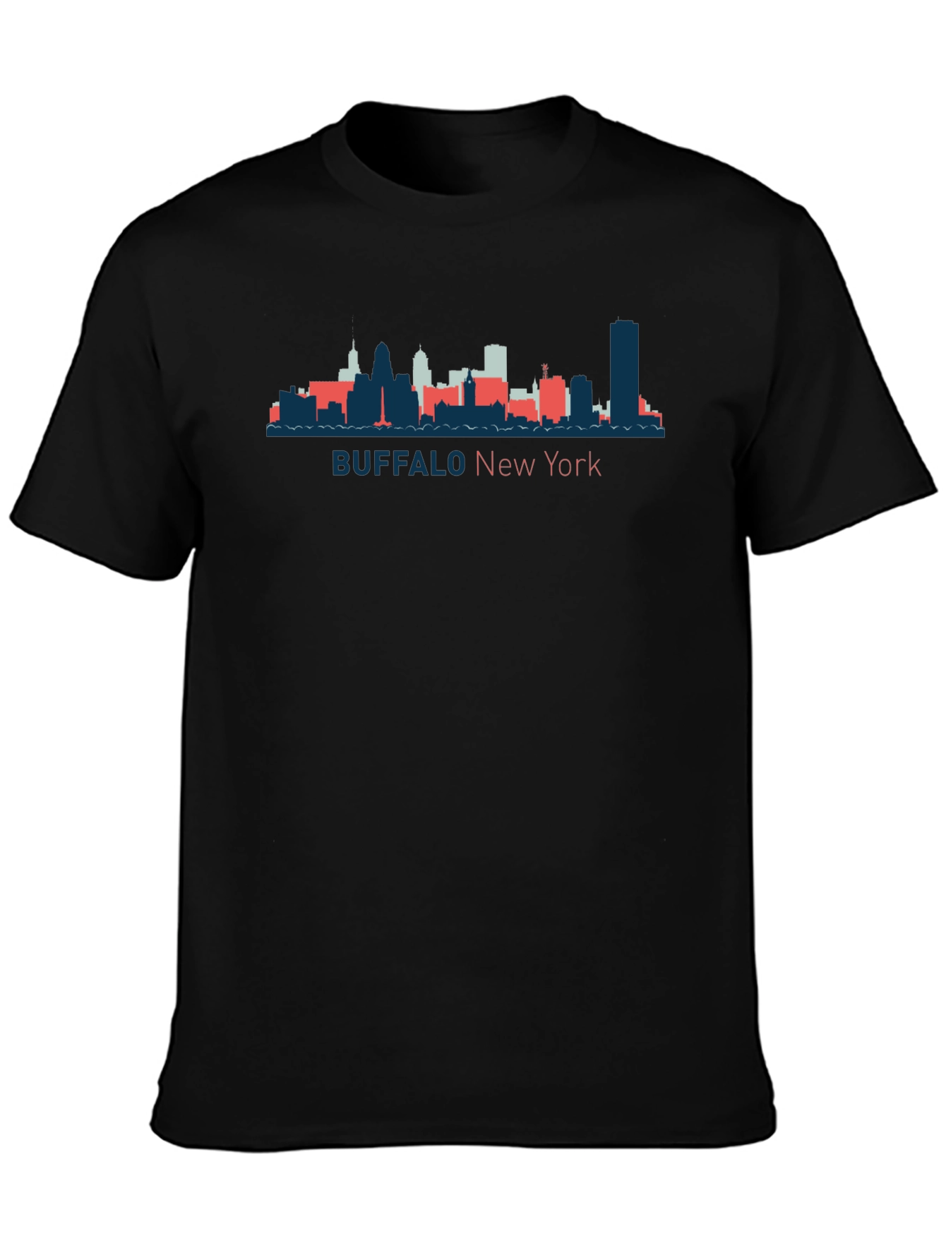 Buffalo New York Skyline Graphic Tee