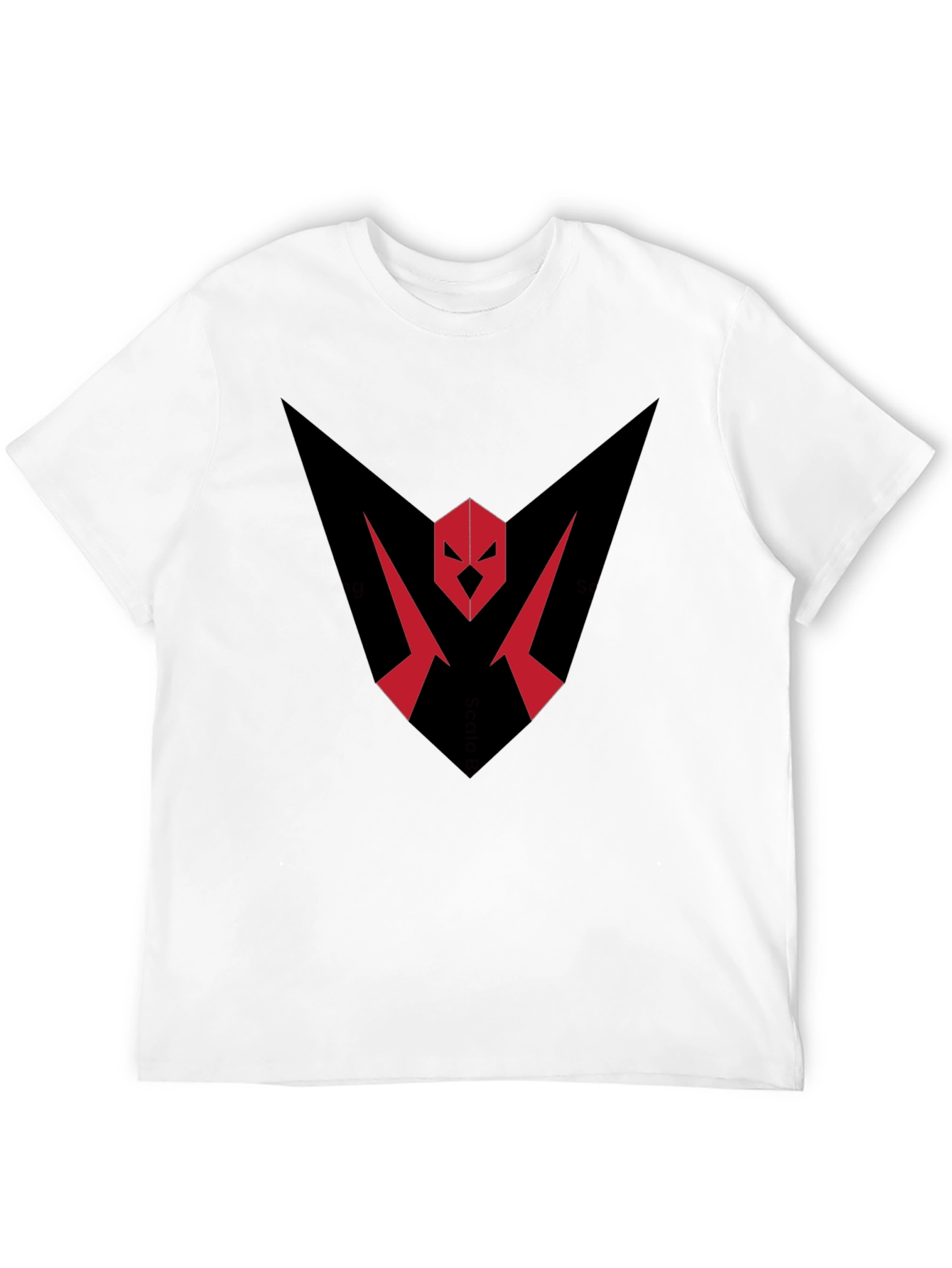 Bold Graphic Tee - Red & Black