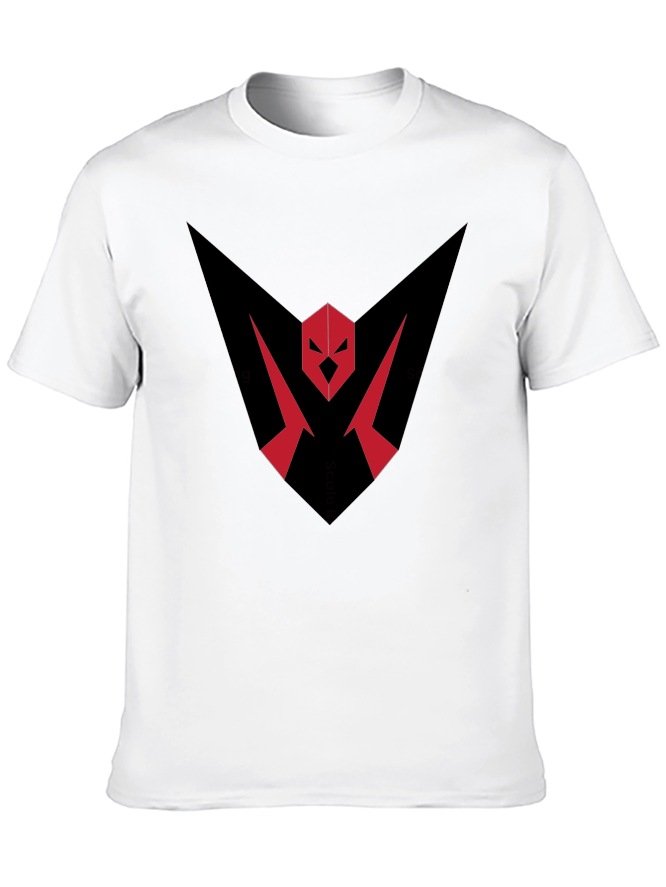 Bold Graphic Tee - Red & Black