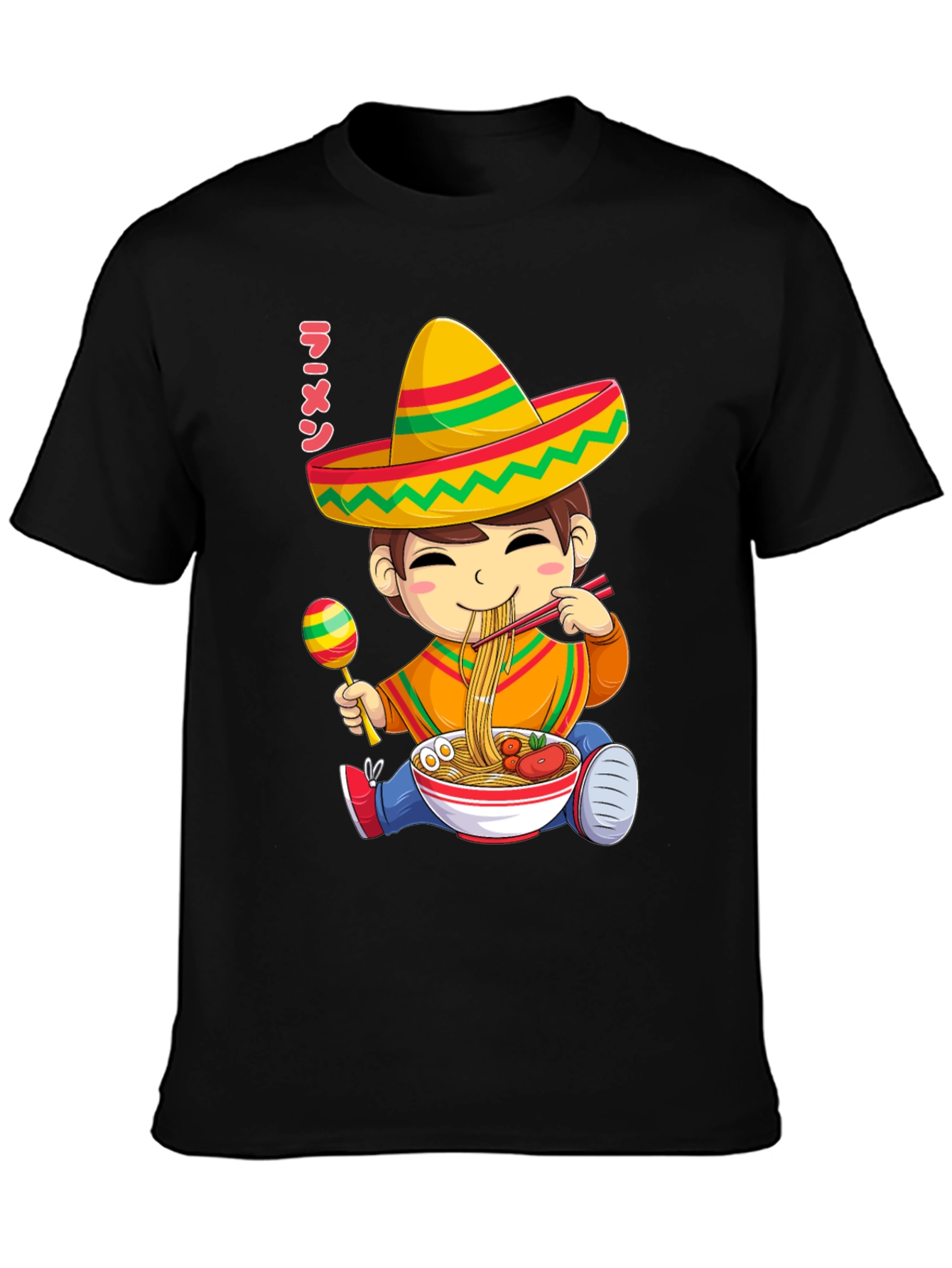 Ramen Loving Mexican T-Shirt