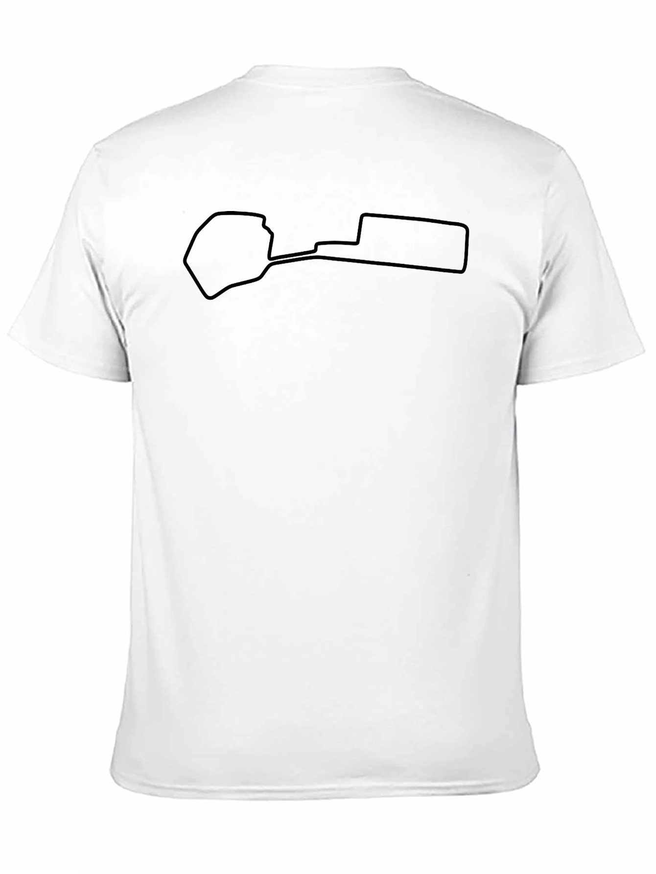 Track Outline Black T-Shirt