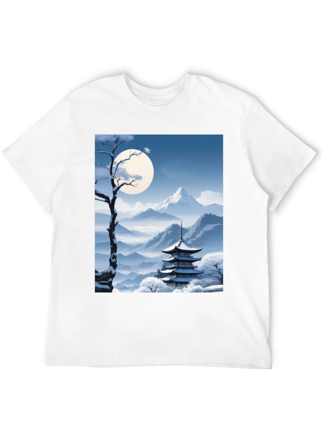 Winter Pagoda Graphic Tee