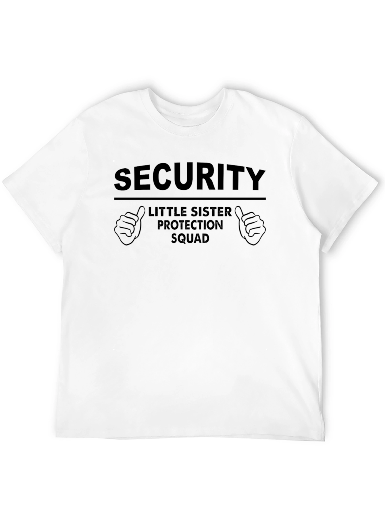 Security Little Sister Protection Squad T-Shirt