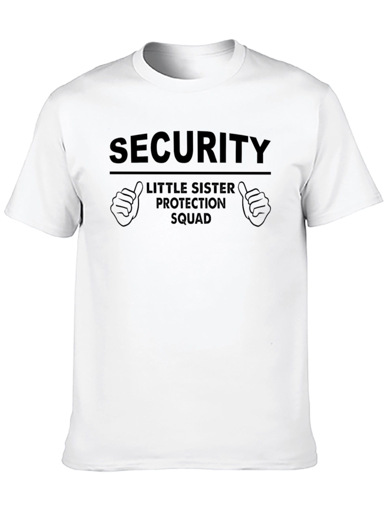 Security Little Sister Protection Squad T-Shirt
