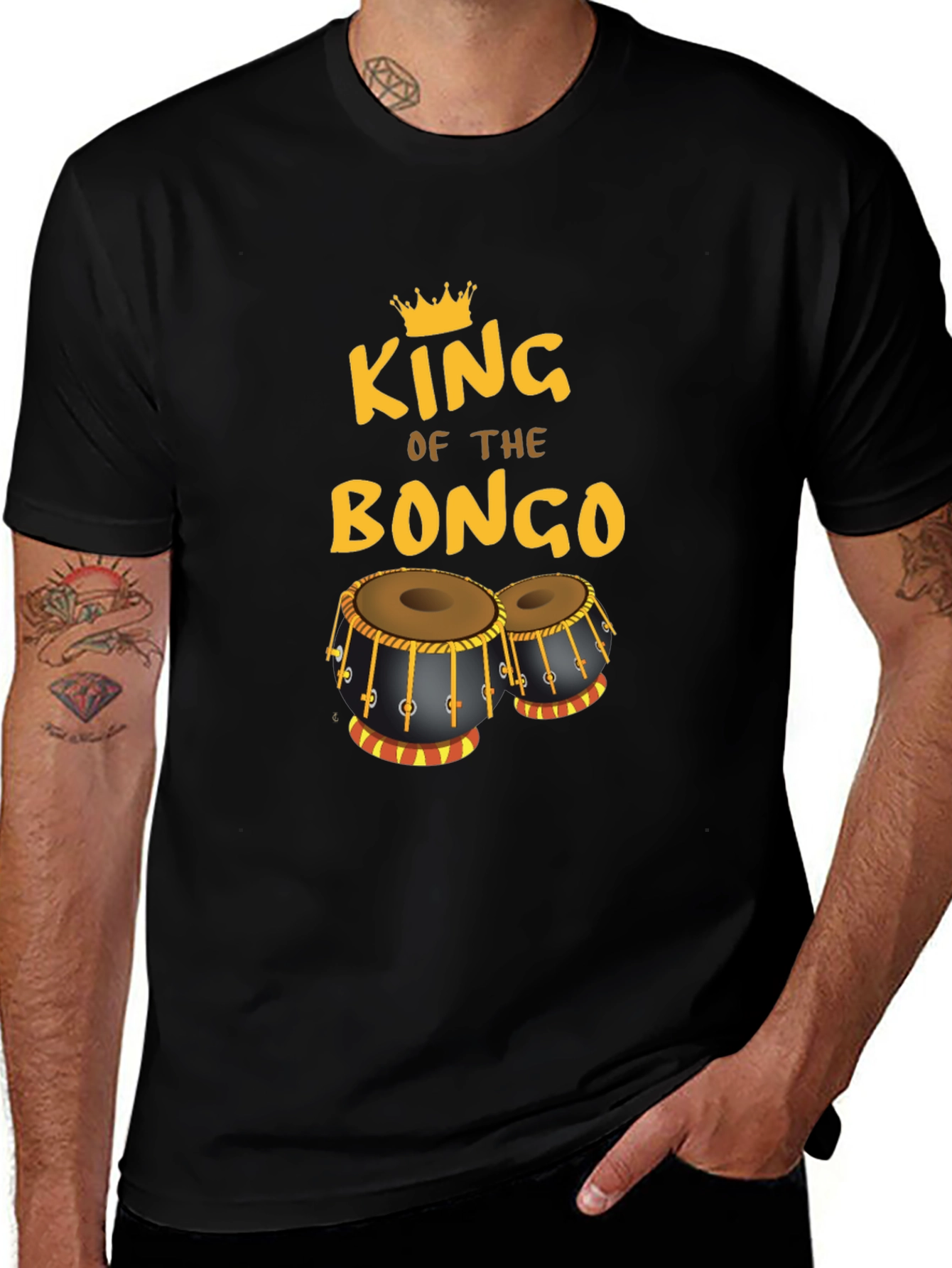 King of the Bongo Graphic T-Shirt