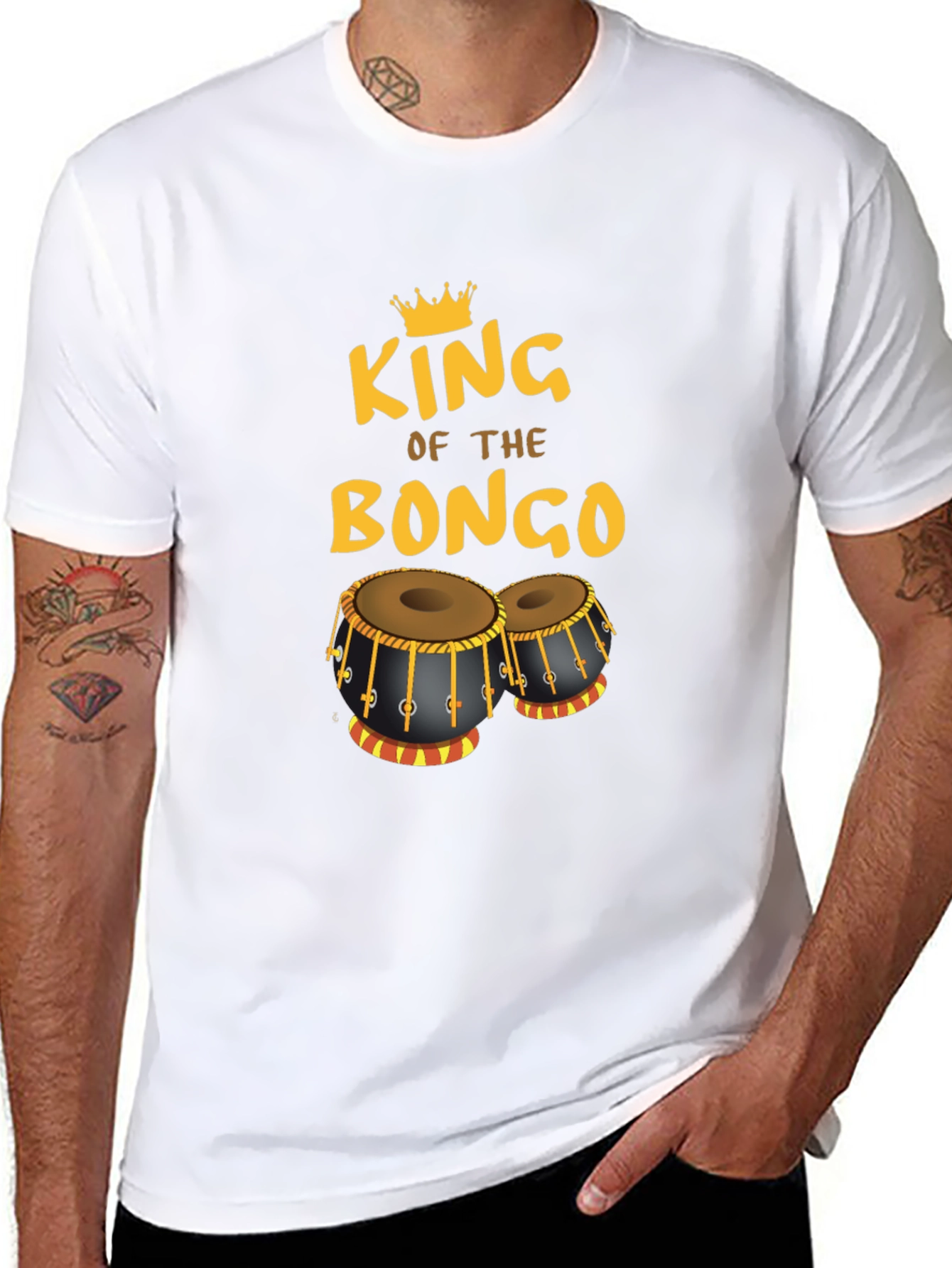 King of the Bongo Graphic T-Shirt
