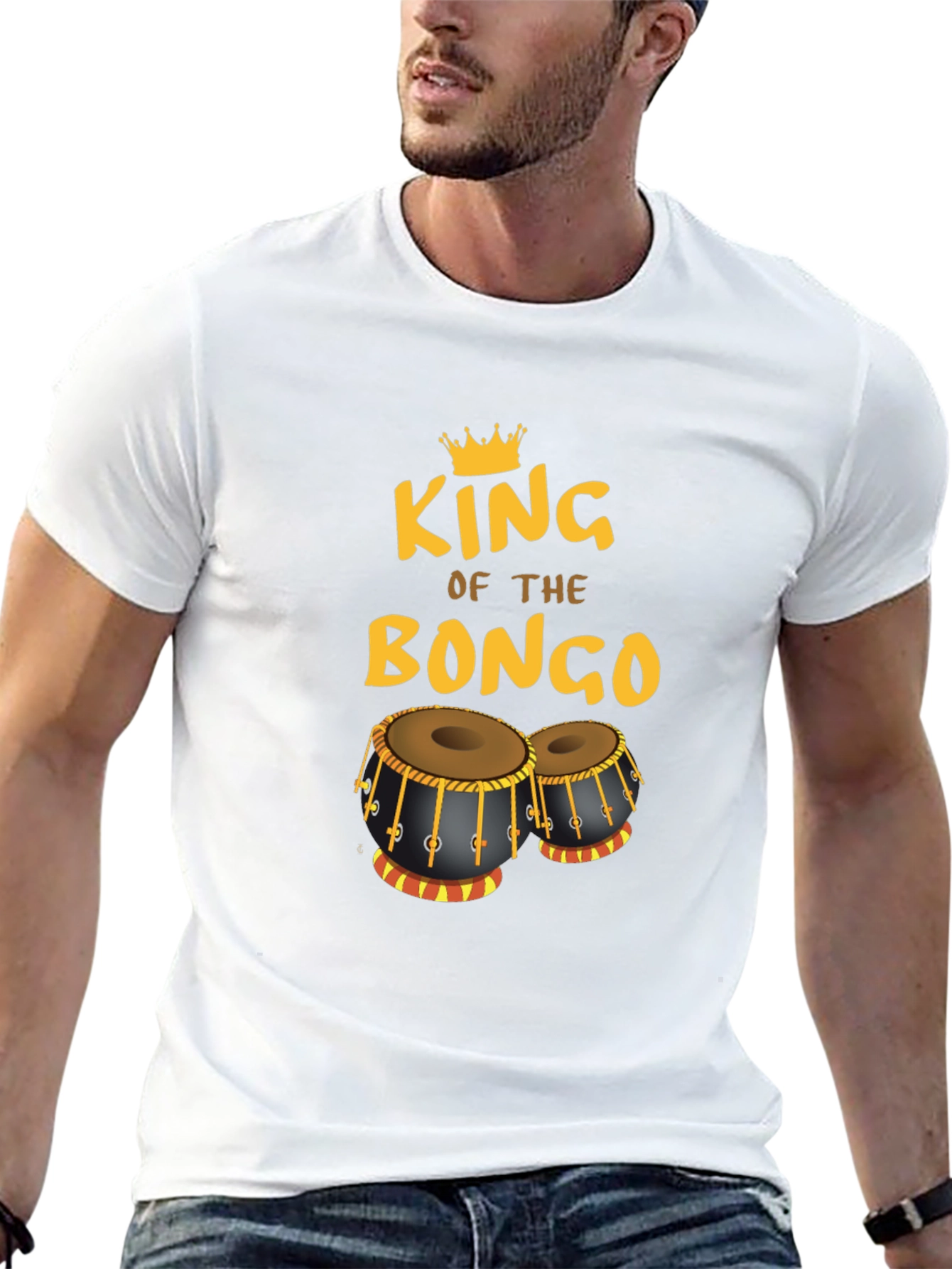 King of the Bongo Graphic T-Shirt