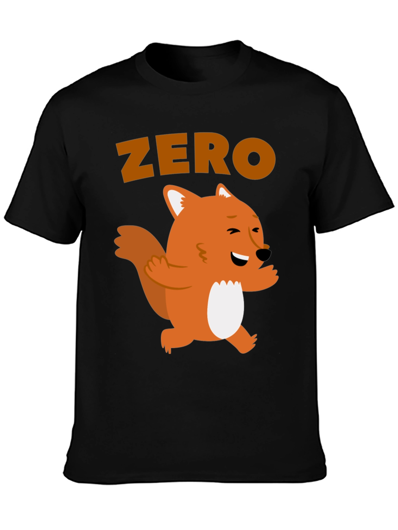 Zero Fox Given T-Shirt - Funny Animal Graphic Tee