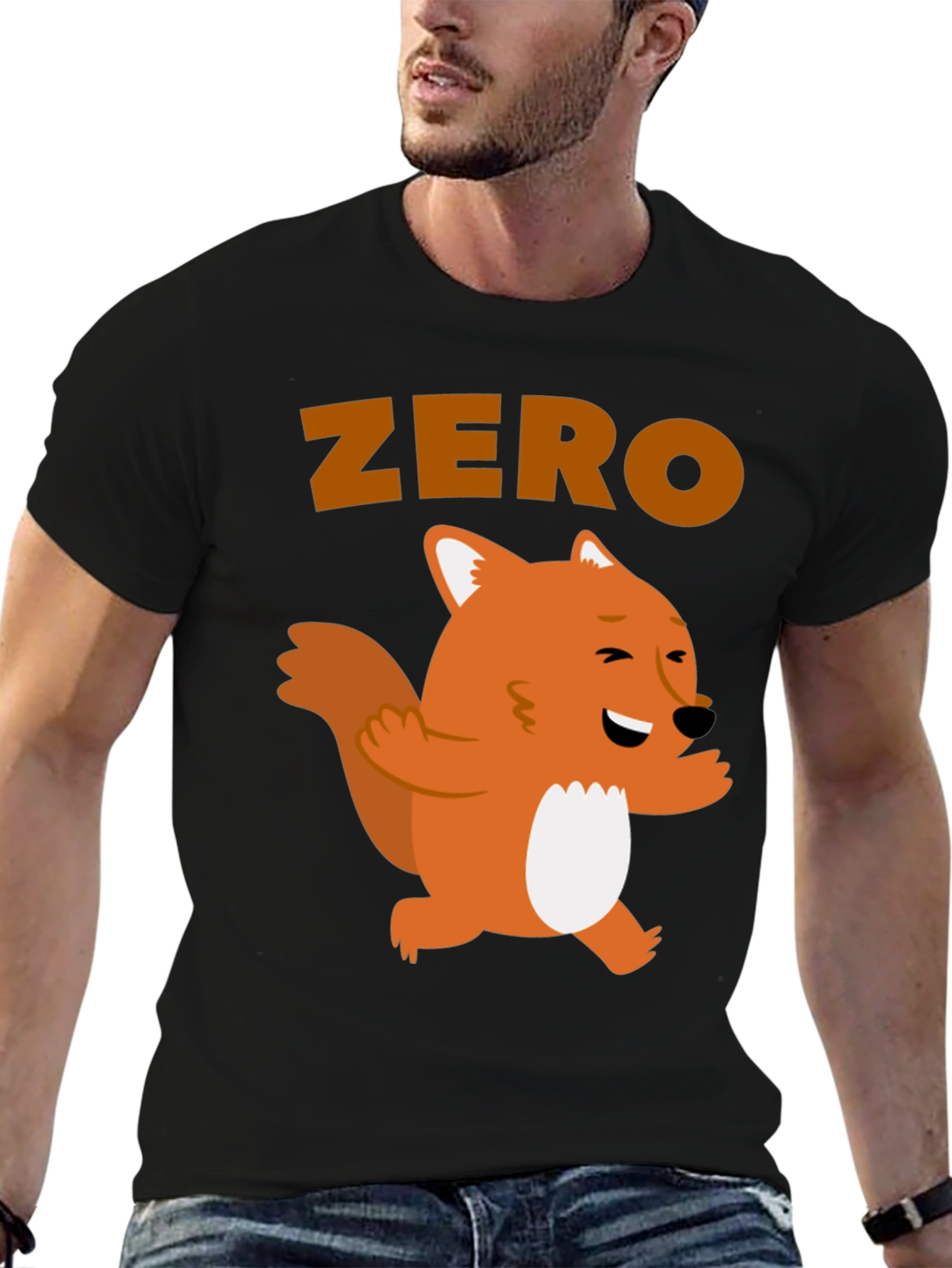 Zero Fox Given T-Shirt - Funny Animal Graphic Tee