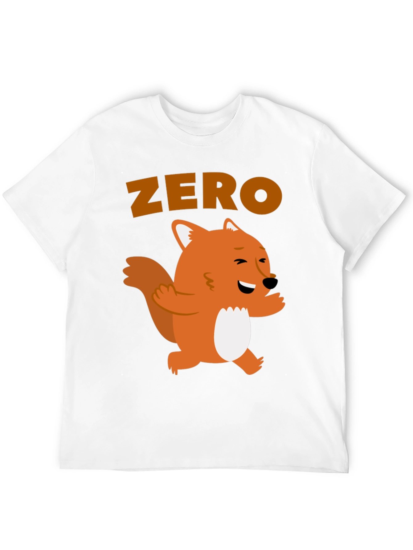 Zero Fox Given T-Shirt - Funny Animal Graphic Tee