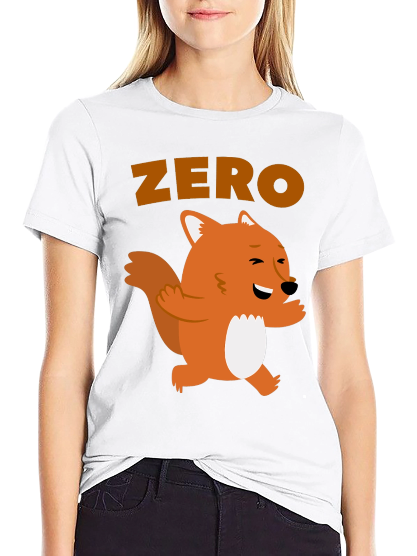 Zero Fox Given T-Shirt - Funny Animal Graphic Tee
