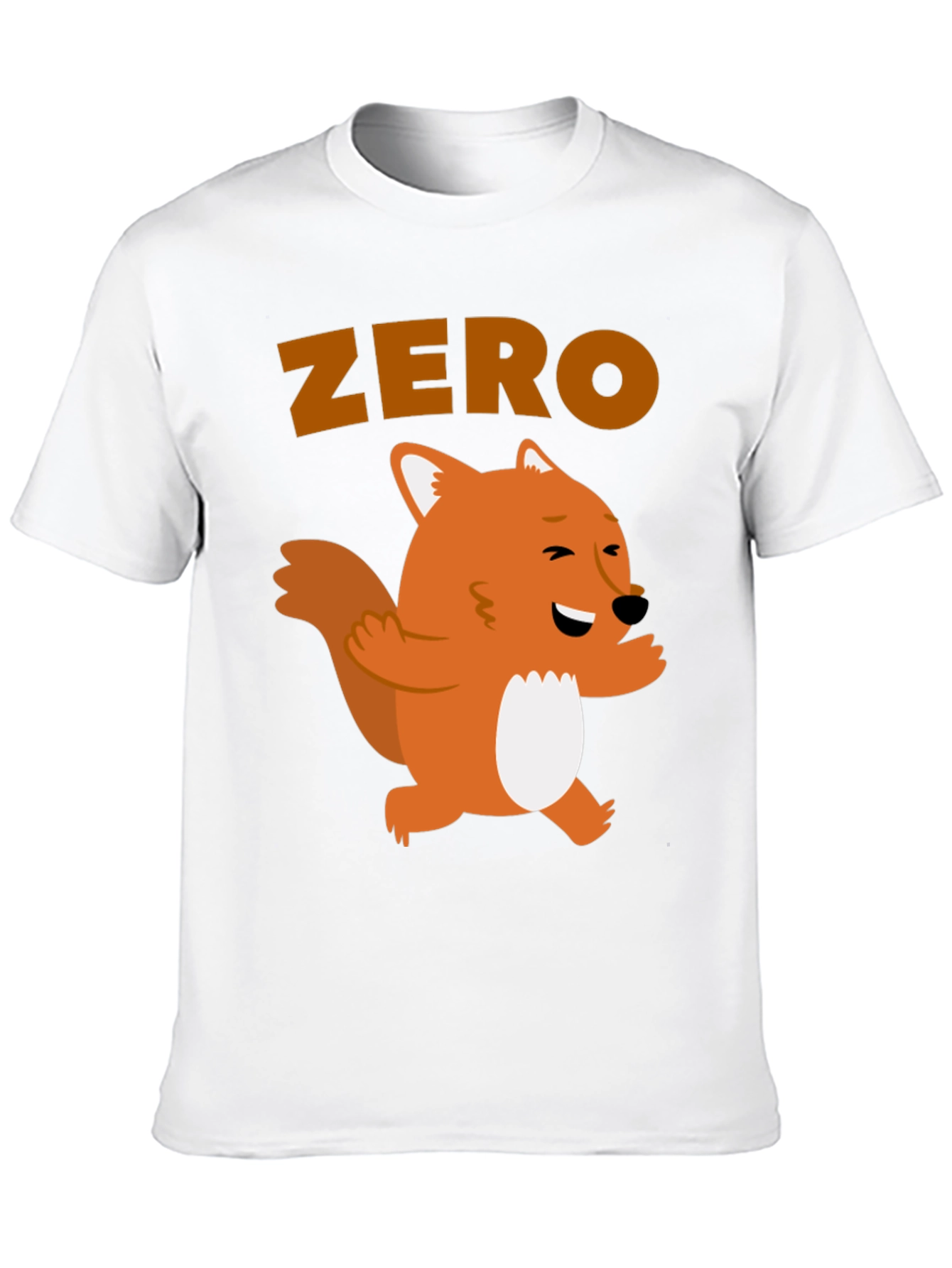 Zero Fox Given T-Shirt - Funny Animal Graphic Tee