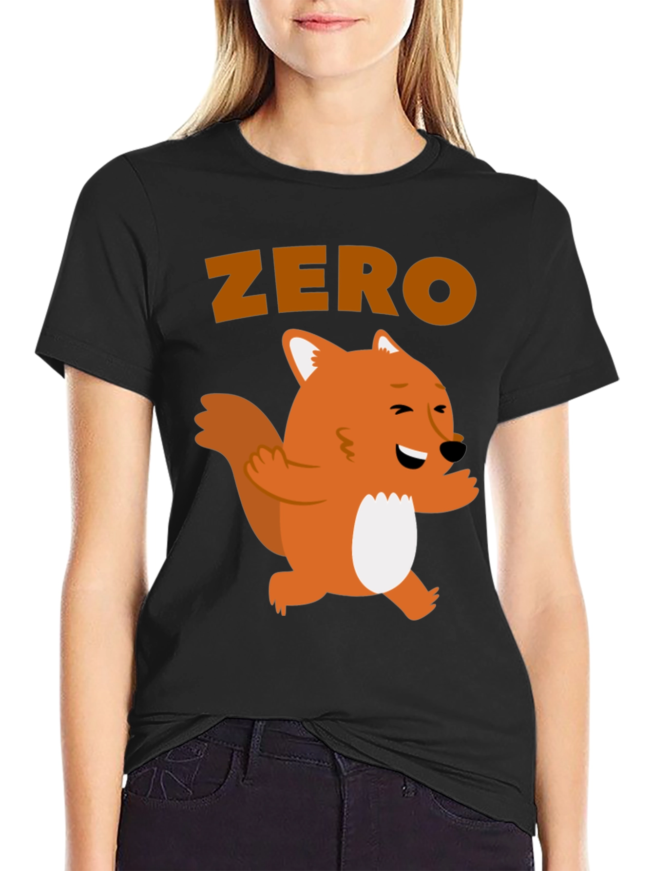 Zero Fox Given T-Shirt - Funny Animal Graphic Tee
