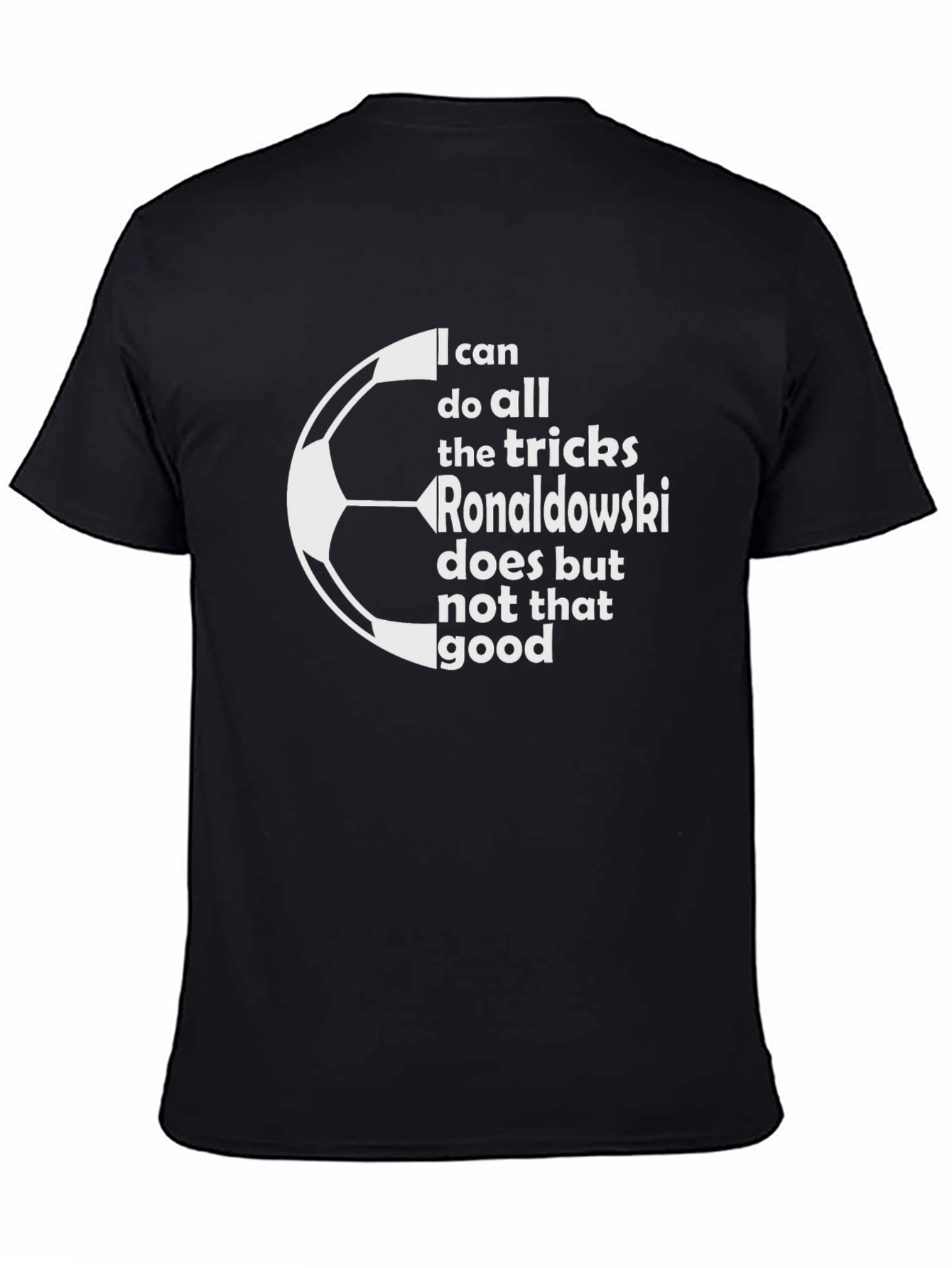 Funny Soccer Fan T-Shirt: Lewandowski Parody Graphic Tee
