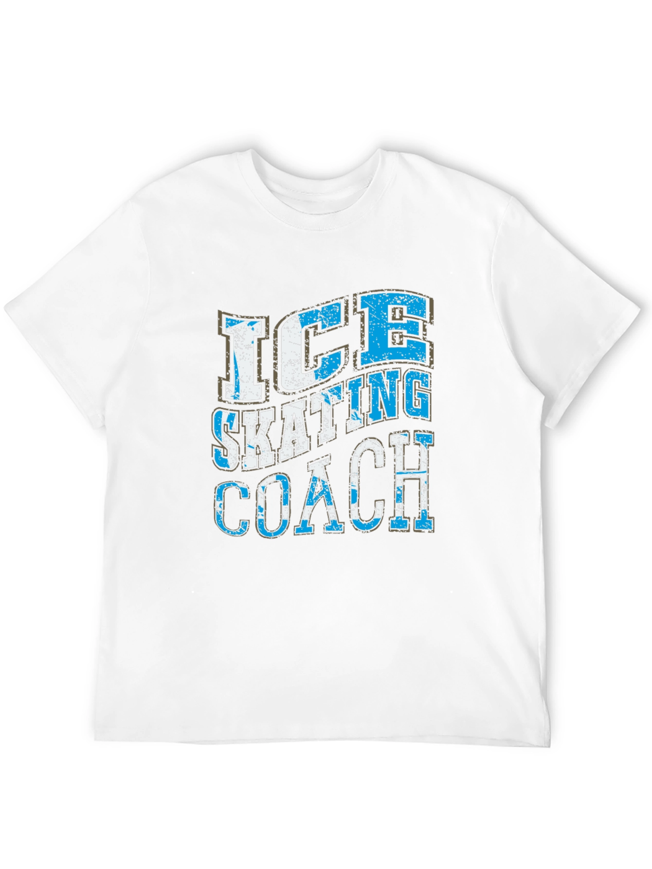Ice Skating Coach Graphic T-Shirt