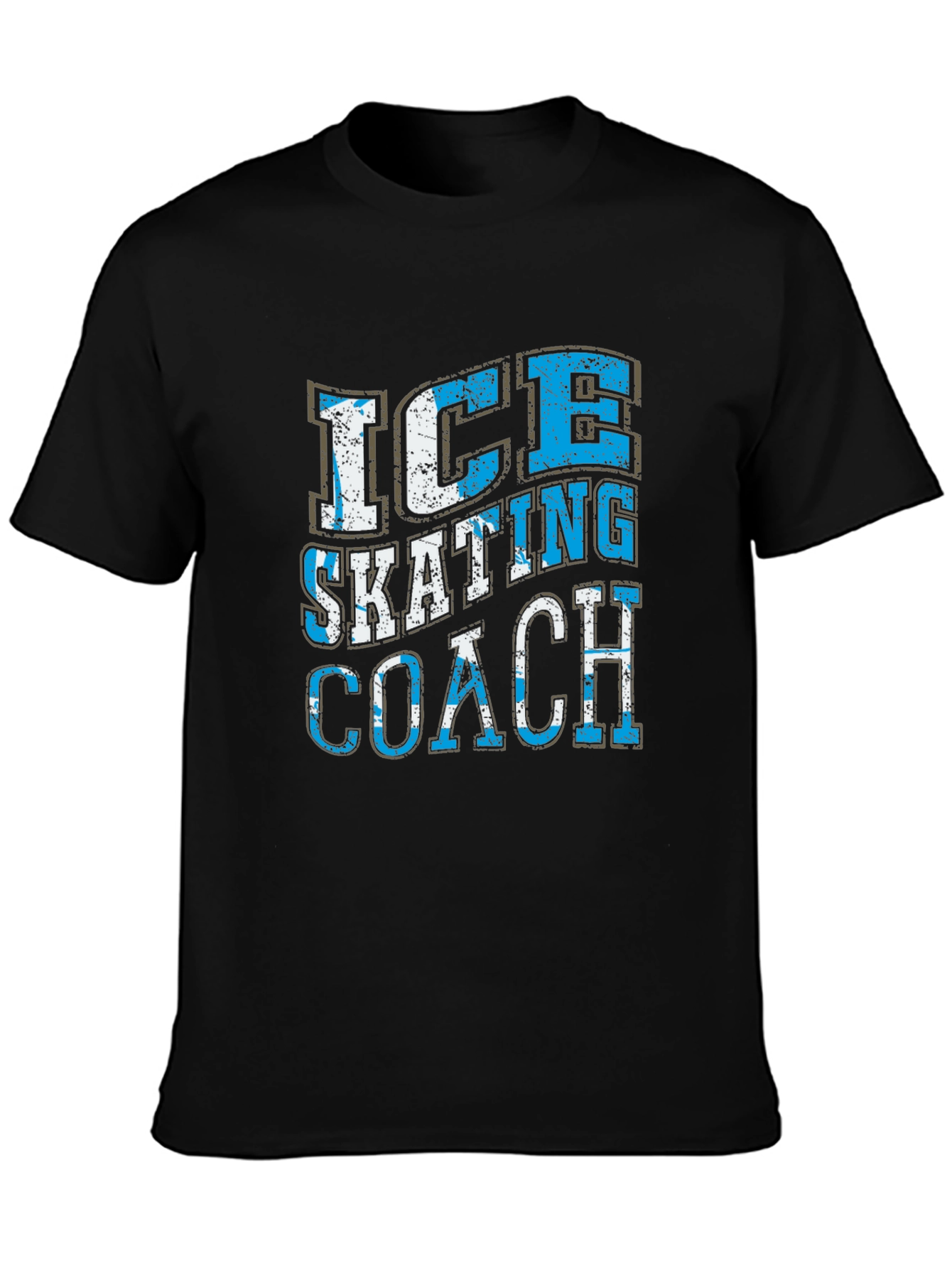 Ice Skating Coach Graphic T-Shirt