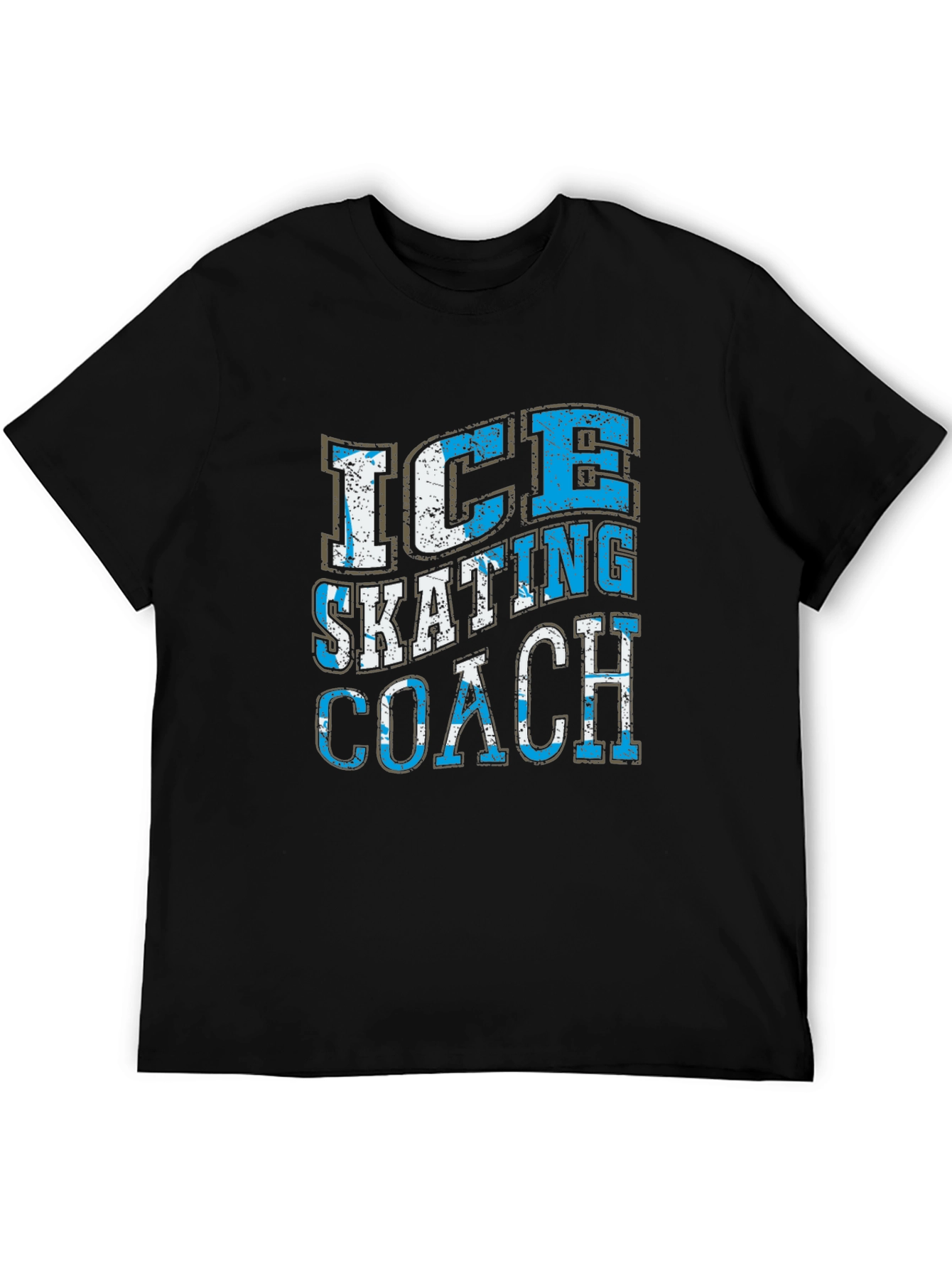 Ice Skating Coach Graphic T-Shirt