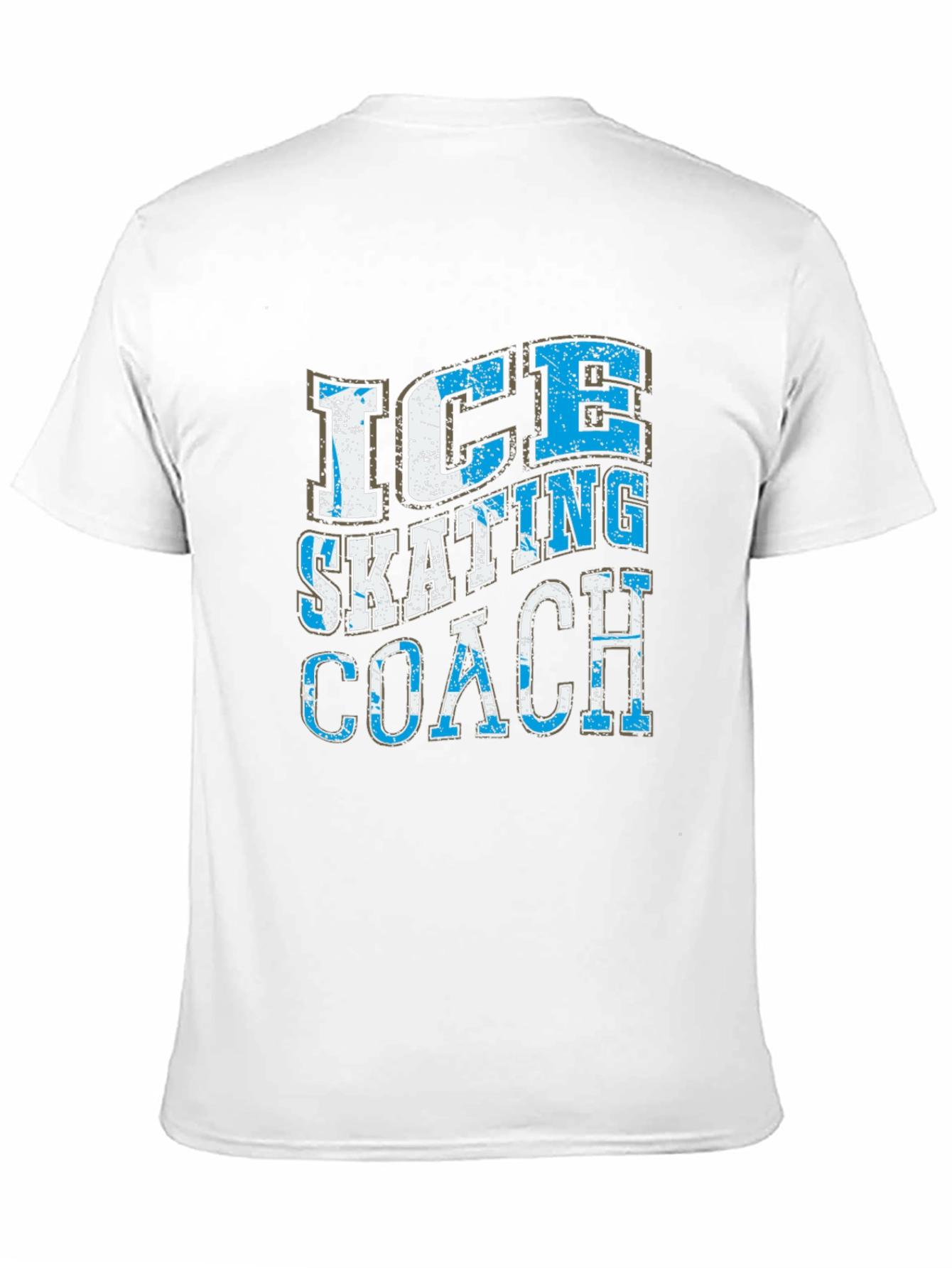 Ice Skating Coach Graphic T-Shirt