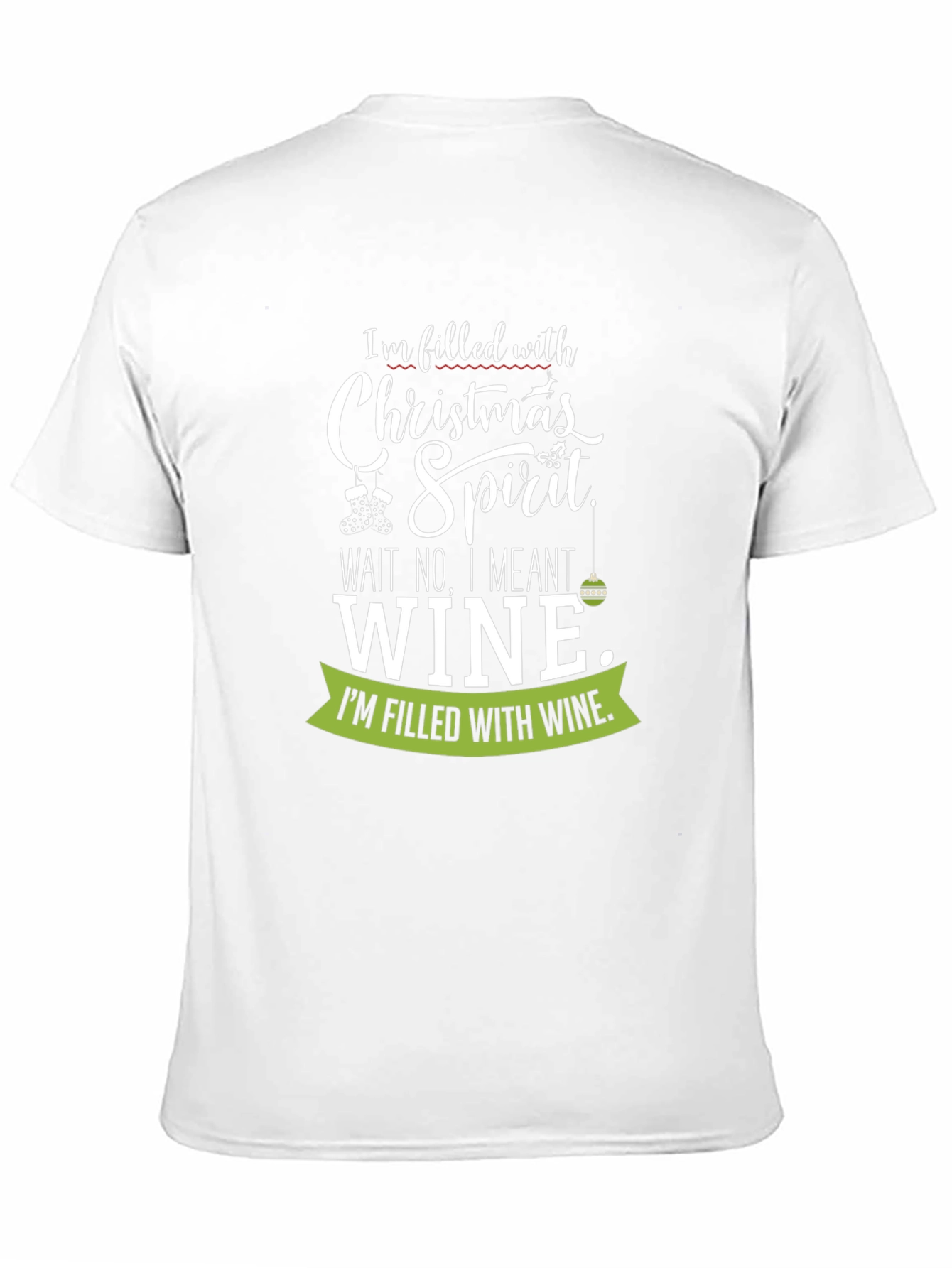 Funny Christmas Wine T-Shirt