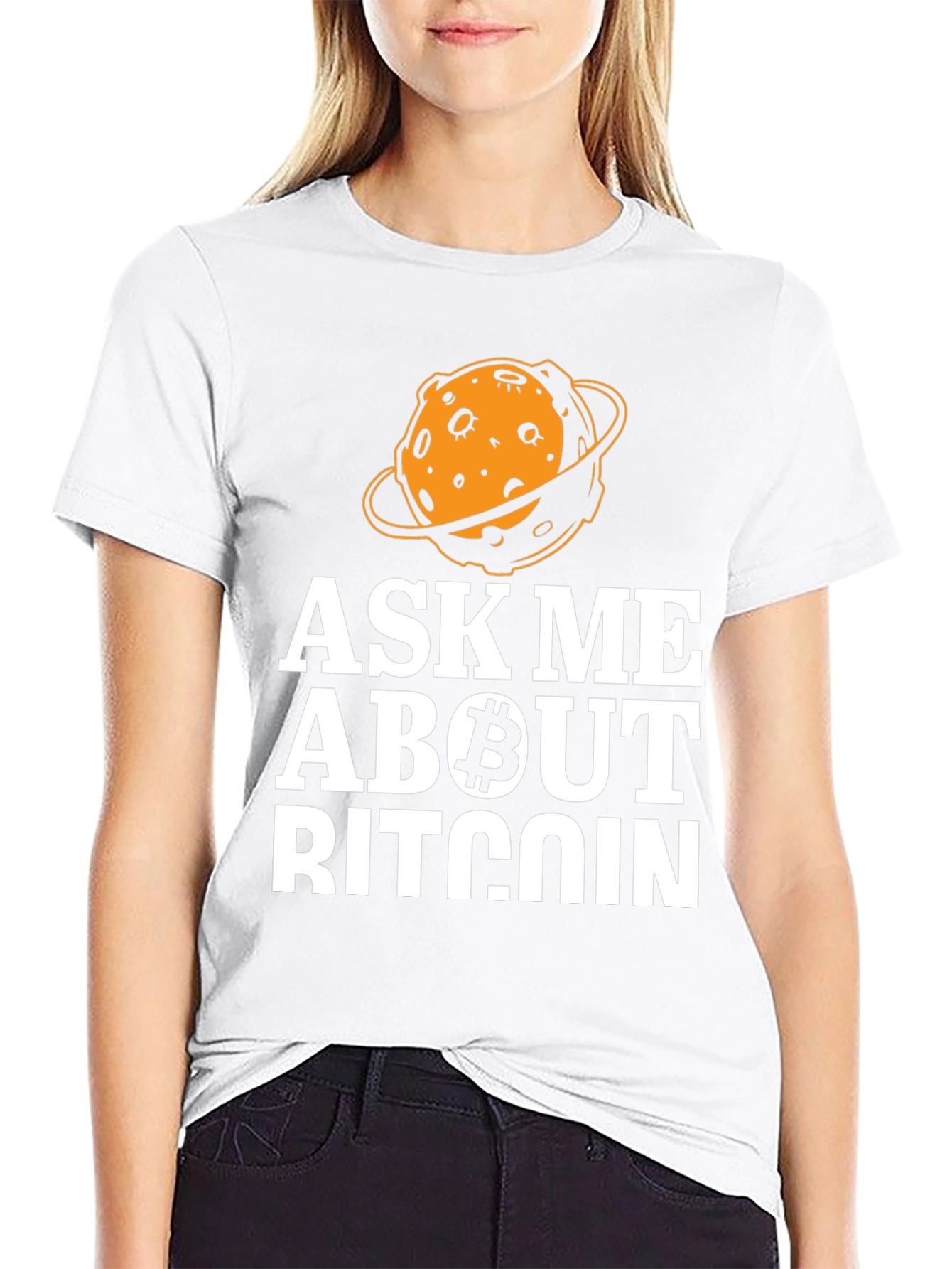 Ask Me About Bitcoin T-Shirt - Crypto Tee