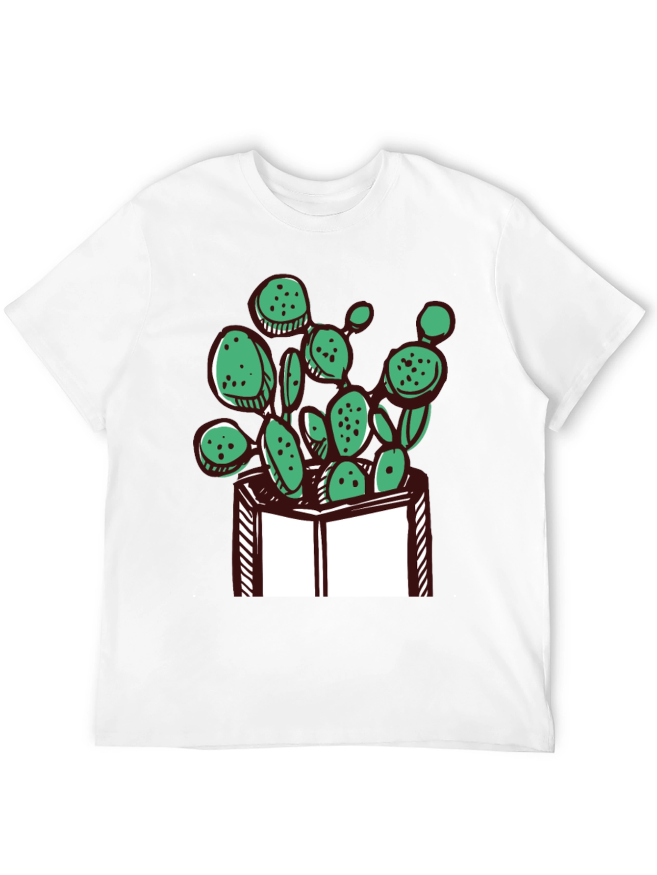 Prickly Pear Cactus Graphic T-Shirt