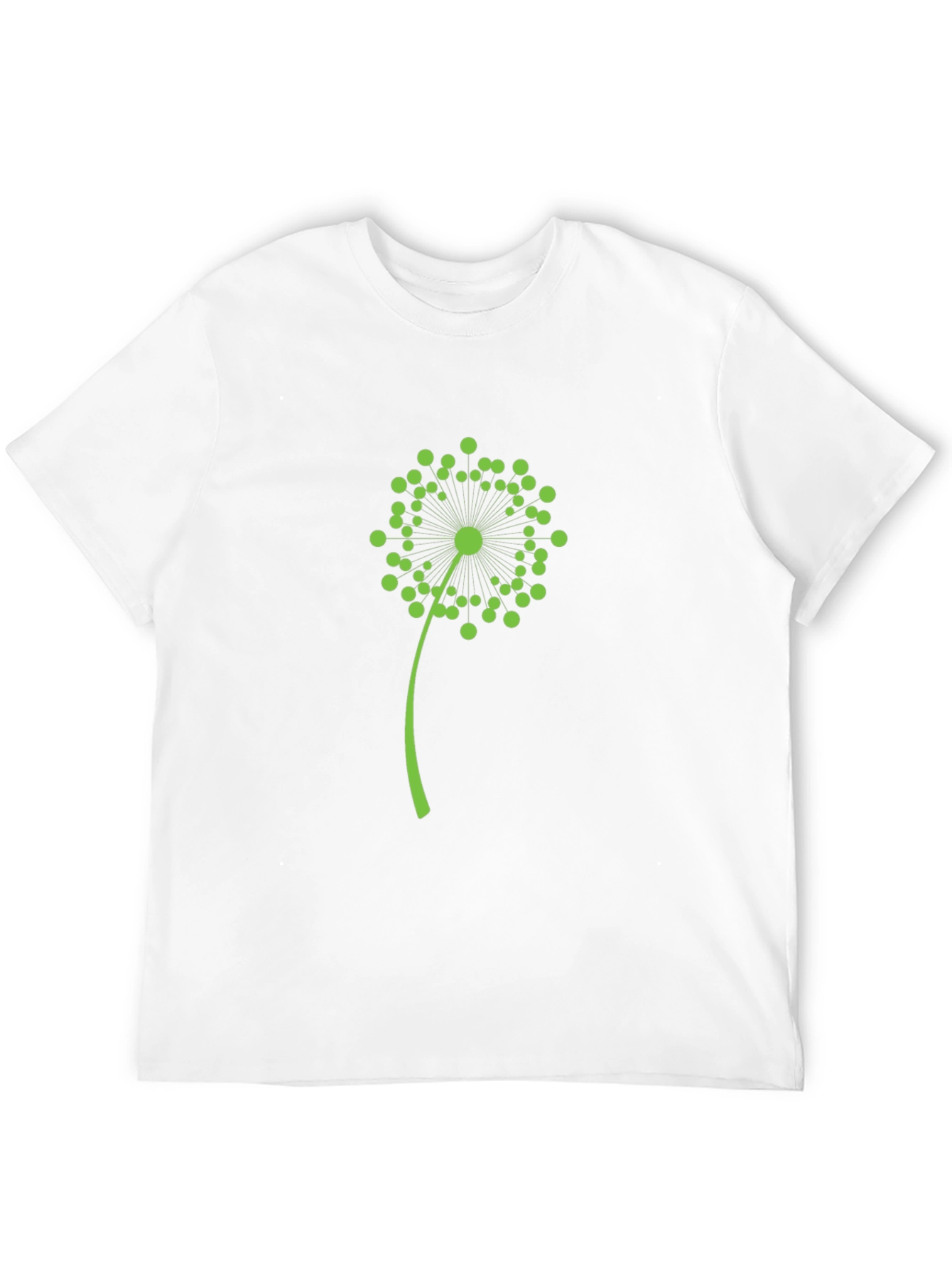Dandelion Graphic Tee - Stylish Black Cotton Shirt