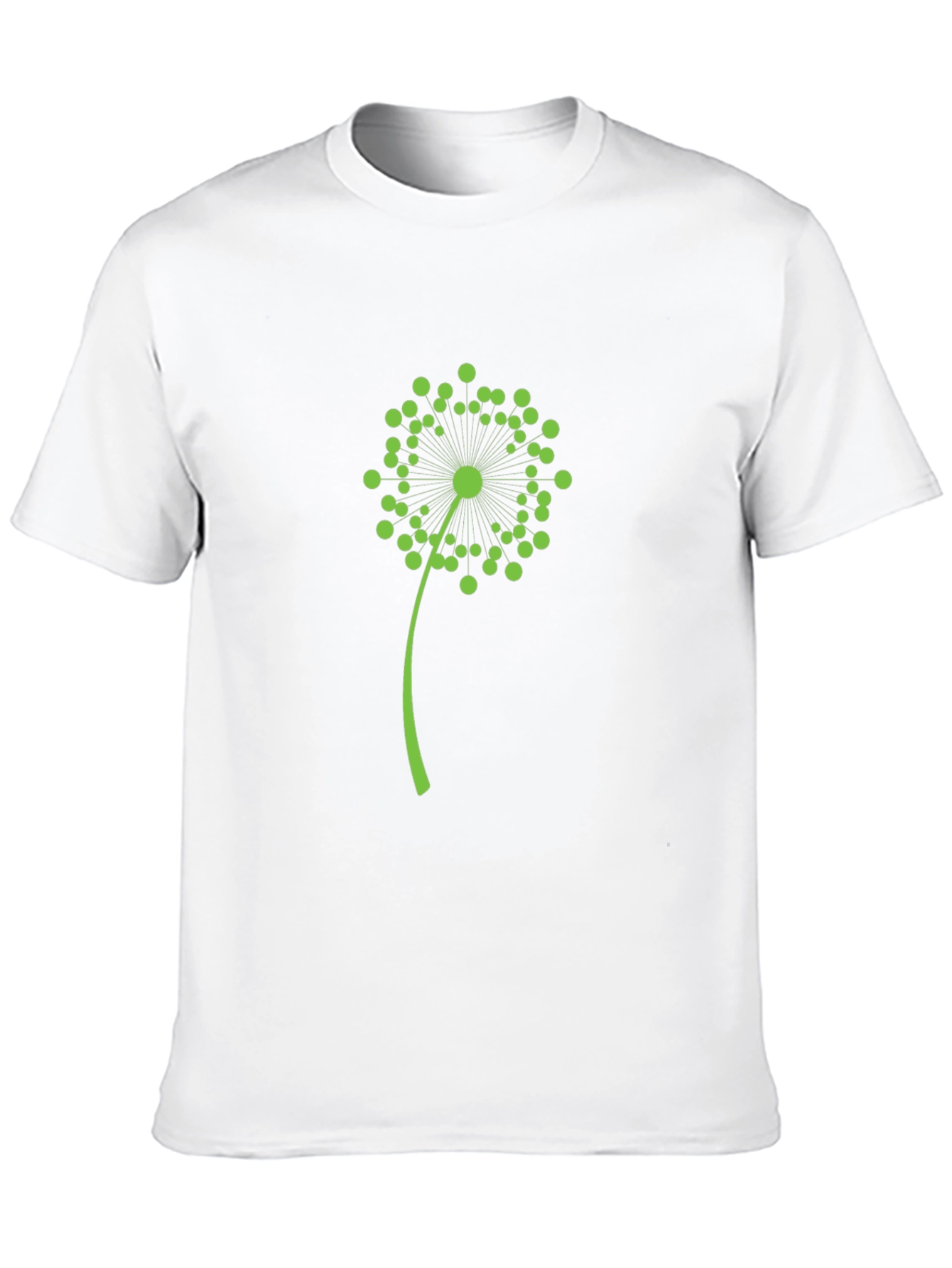 Dandelion Graphic Tee - Stylish Black Cotton Shirt