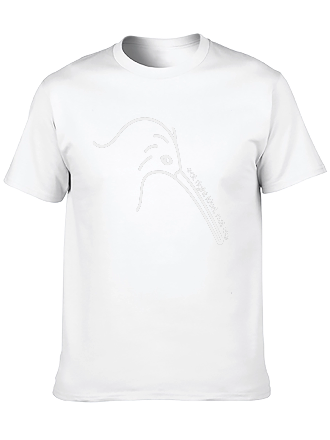 Eat Right Kiwi T-Shirt - Unique Graphic Tee