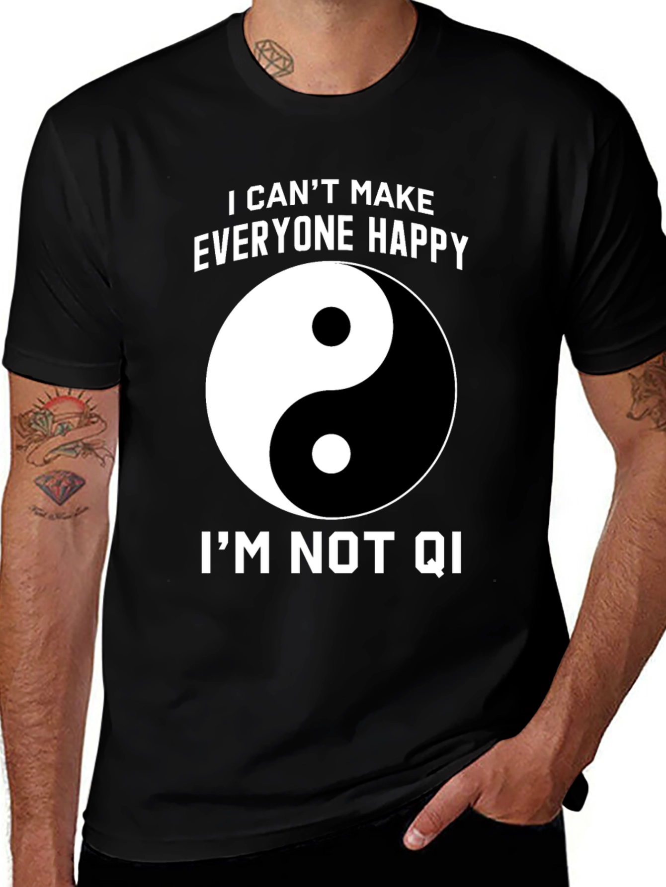 Funny Yin Yang Qi T-Shirt