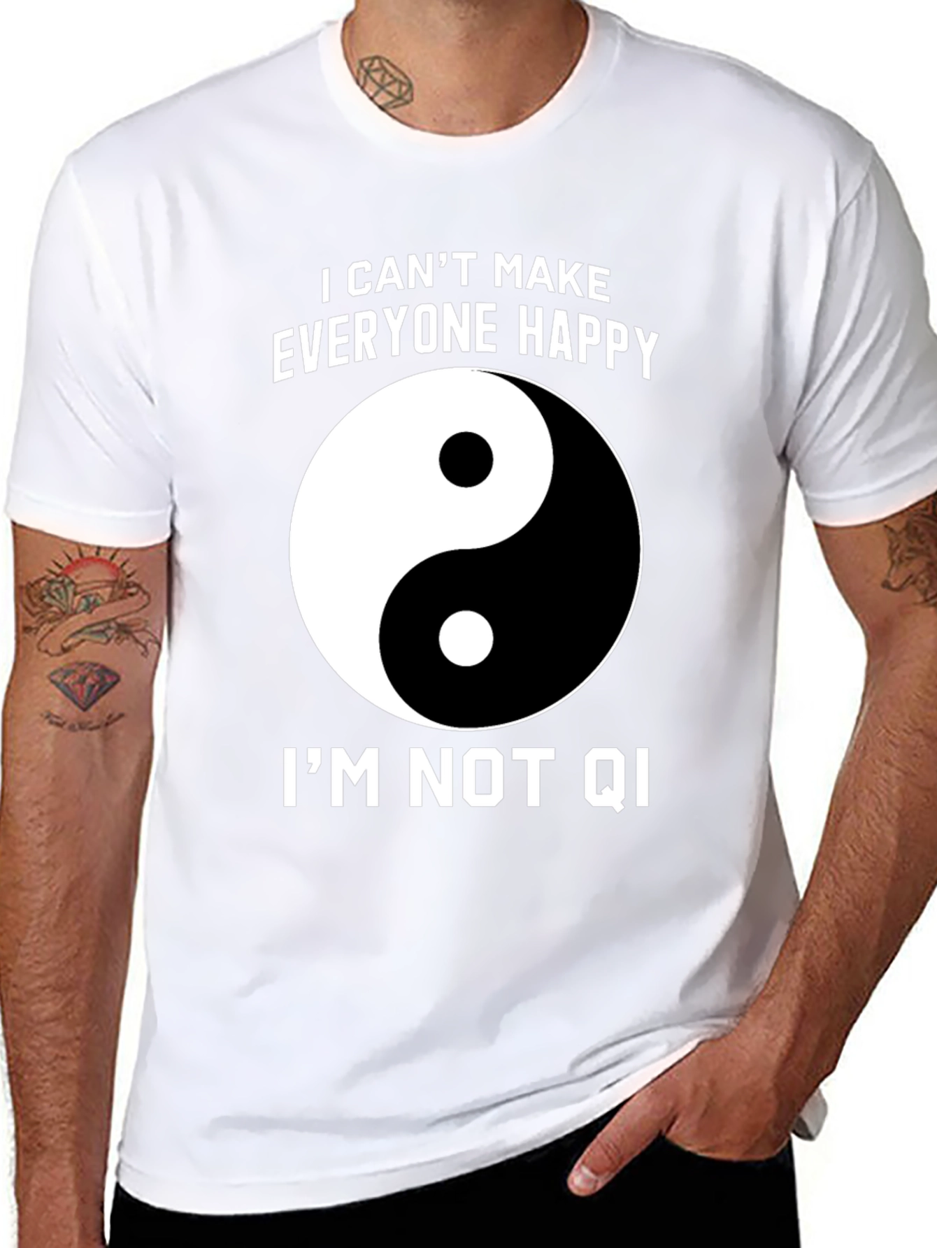 Funny Yin Yang Qi T-Shirt