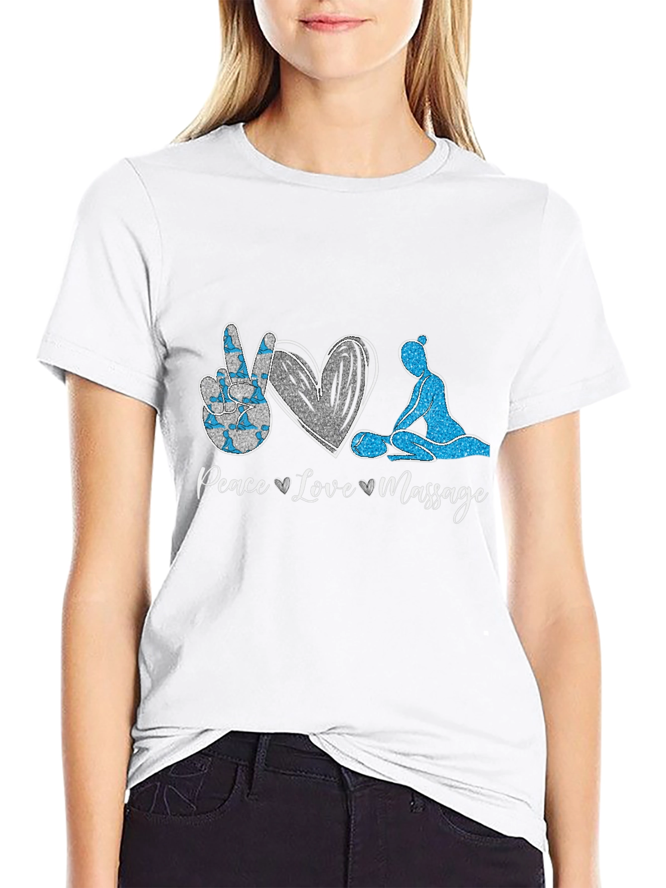Peace Love Massage T-Shirt