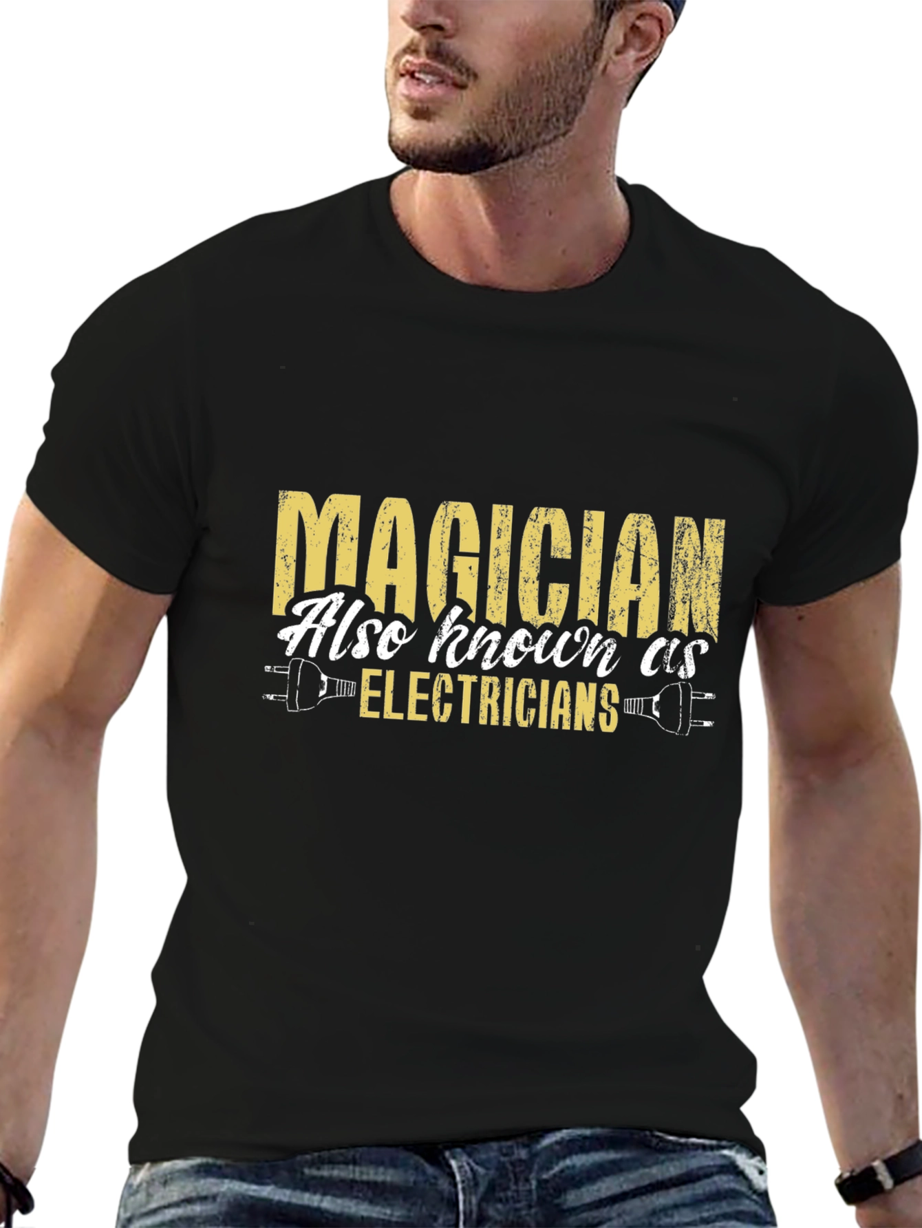 Magician Electricians Graphic Tee
