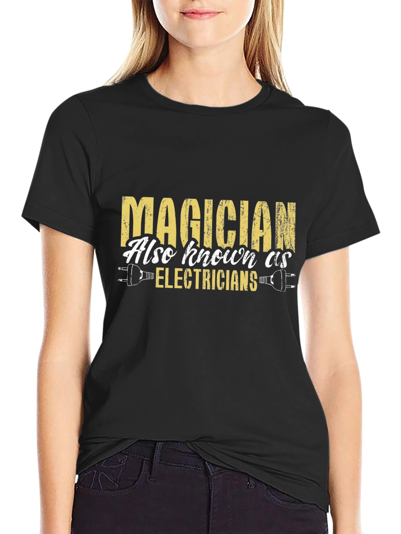 Magician Electricians Graphic Tee