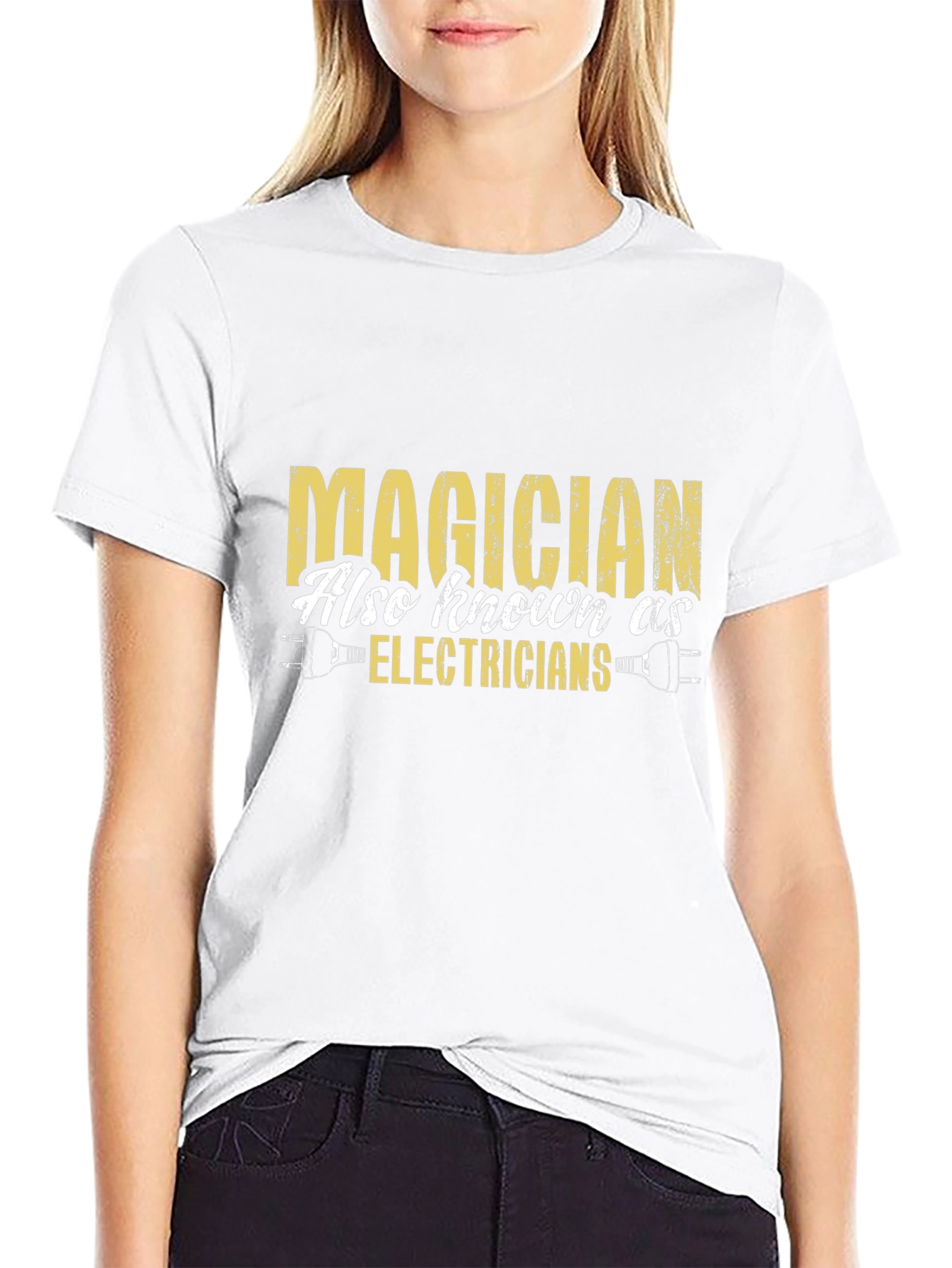 Magician Electricians Graphic Tee