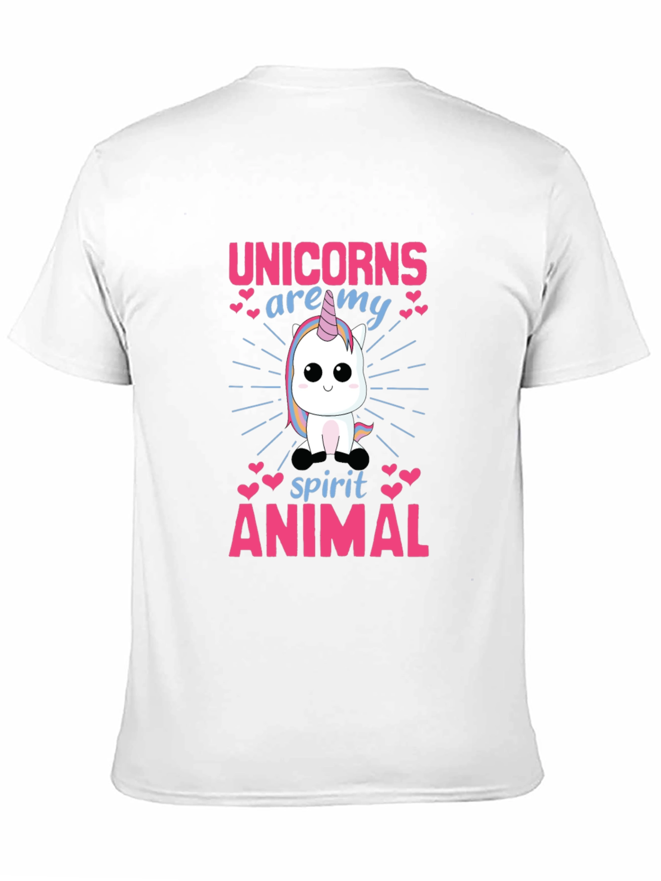 Unicorn Spirit Animal Graphic T-Shirt