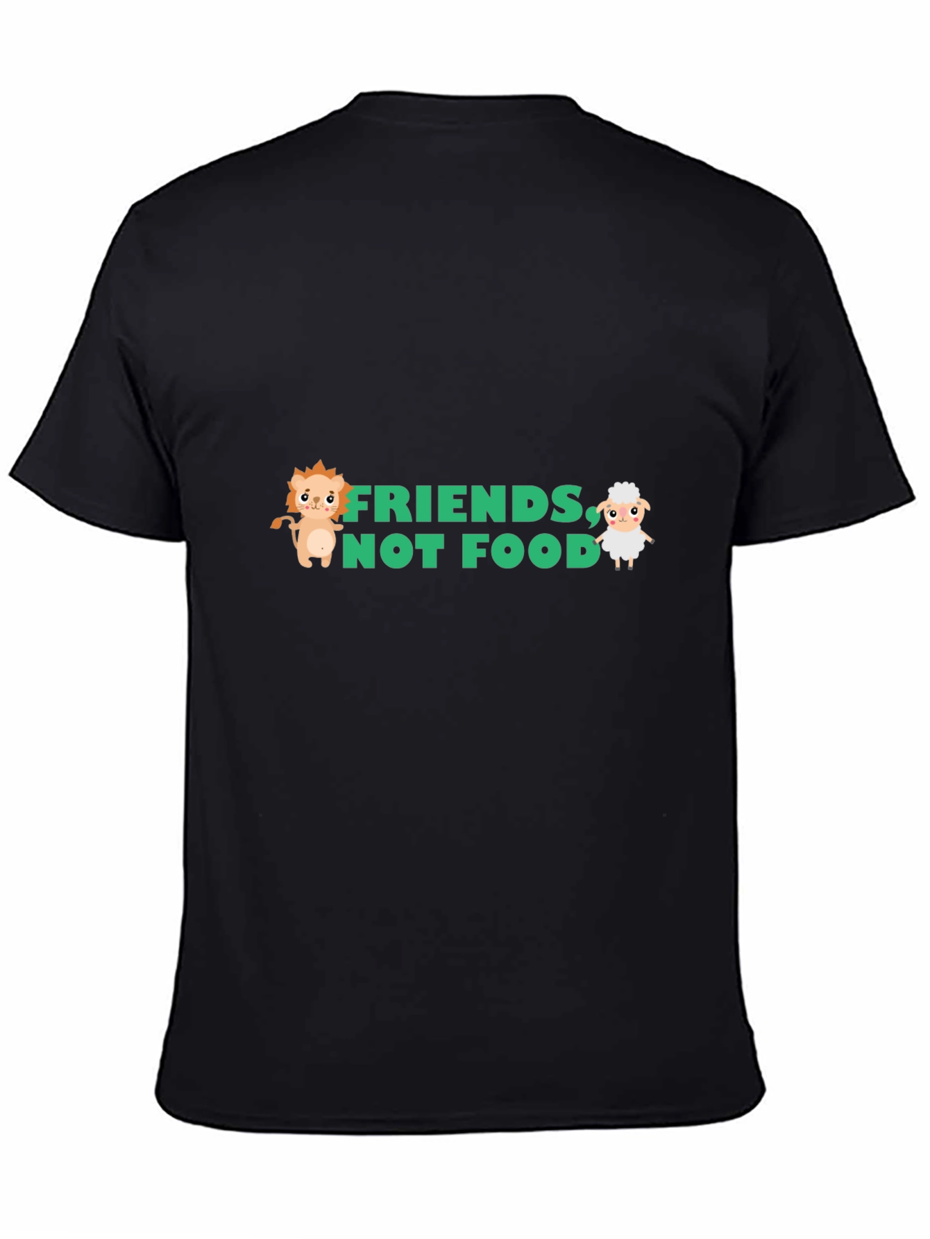 Friends Not Food Graphic Tee - Vegan T-Shirt