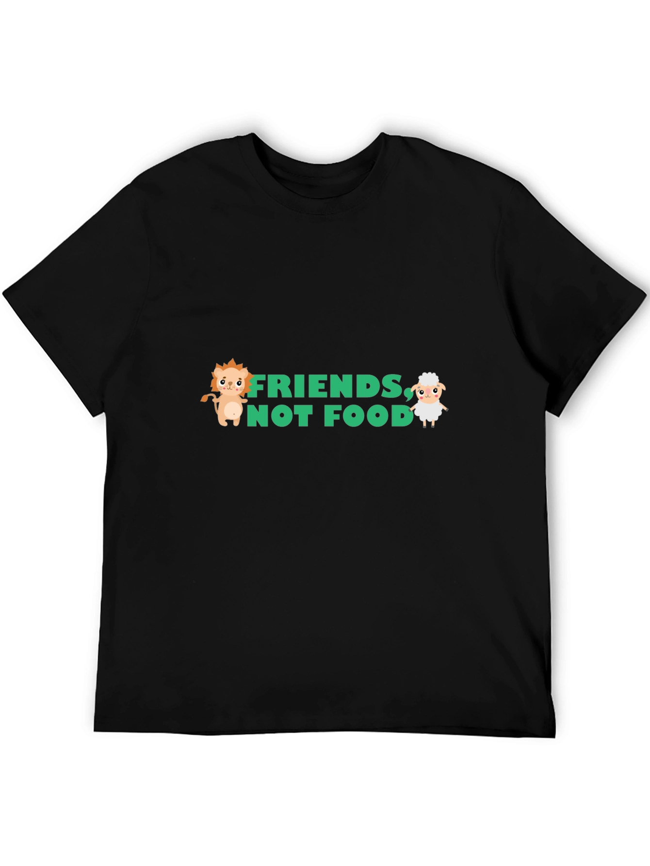 Friends Not Food Graphic Tee - Vegan T-Shirt