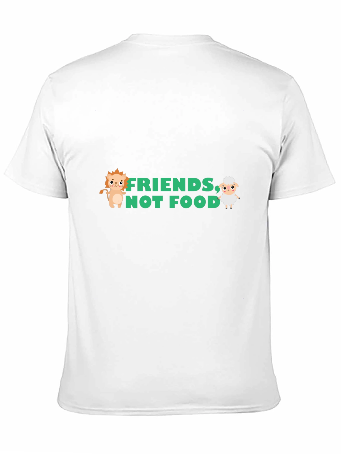 Friends Not Food Graphic Tee - Vegan T-Shirt