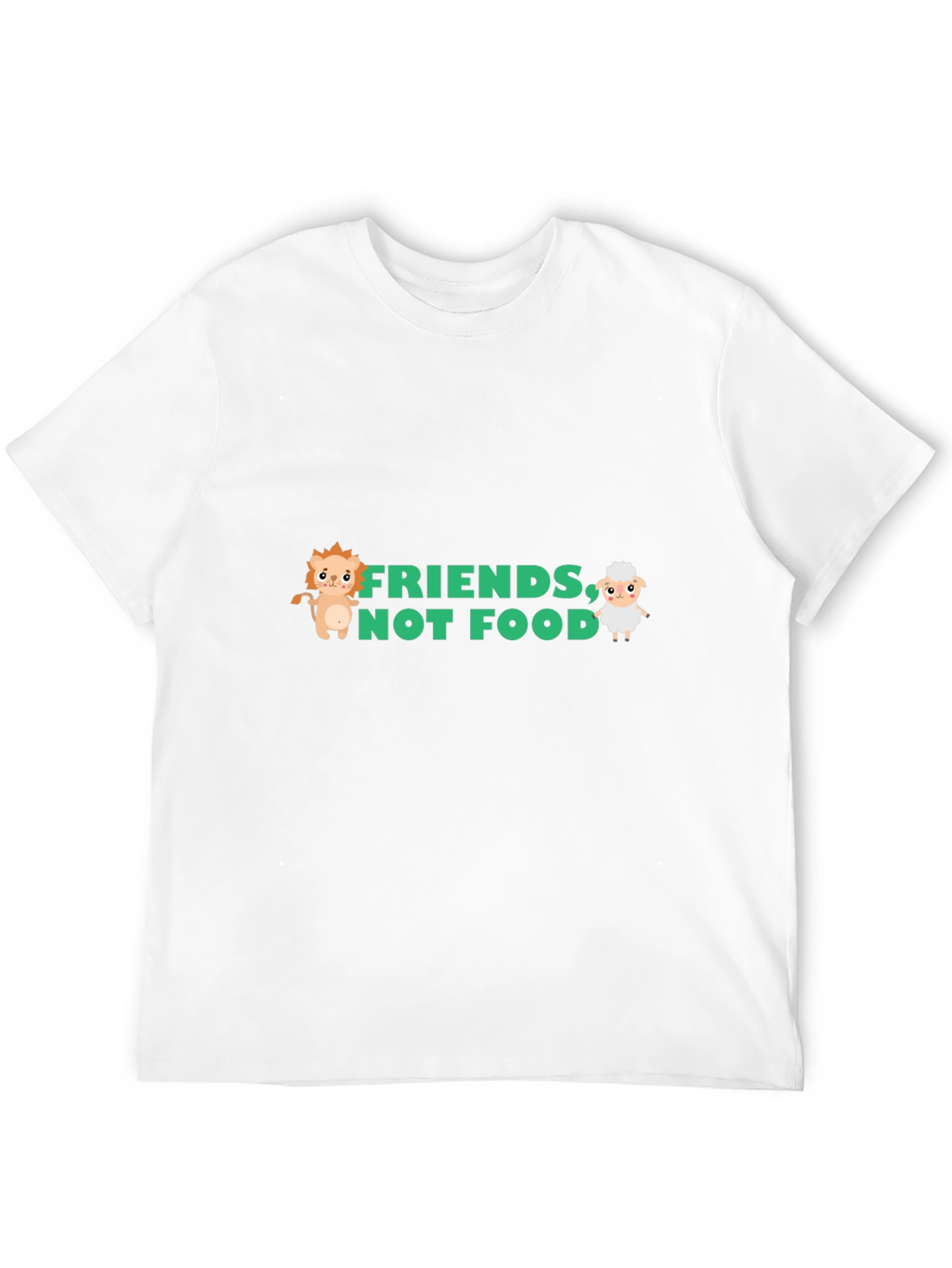 Friends Not Food Graphic Tee - Vegan T-Shirt