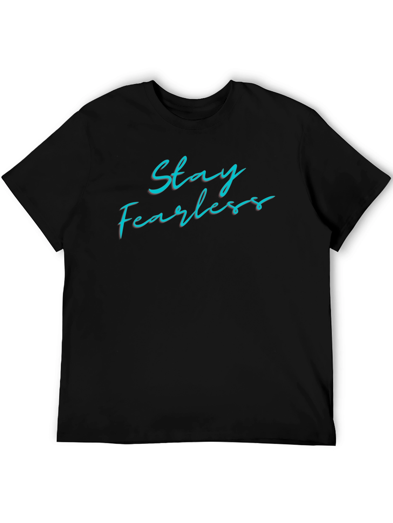 Stay Fearless Graphic Tee - Black