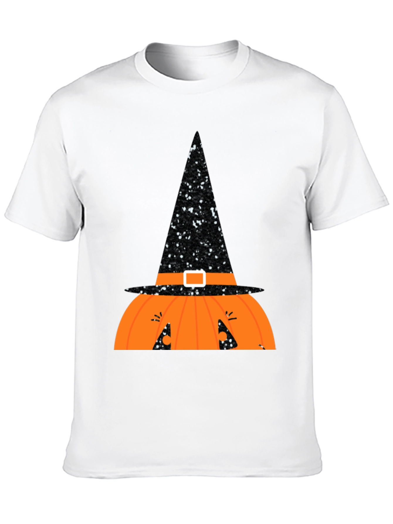 Halloween Pumpkin Witch Hat T-Shirt