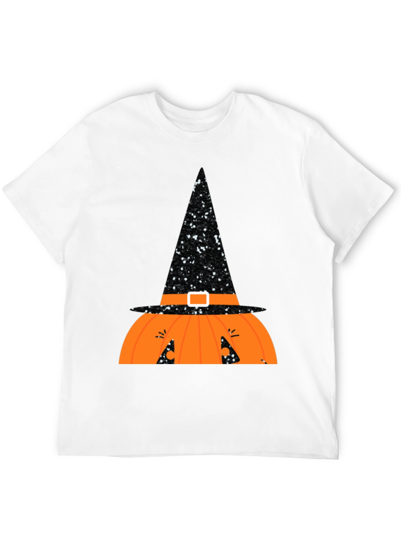Halloween Pumpkin Witch Hat T-Shirt