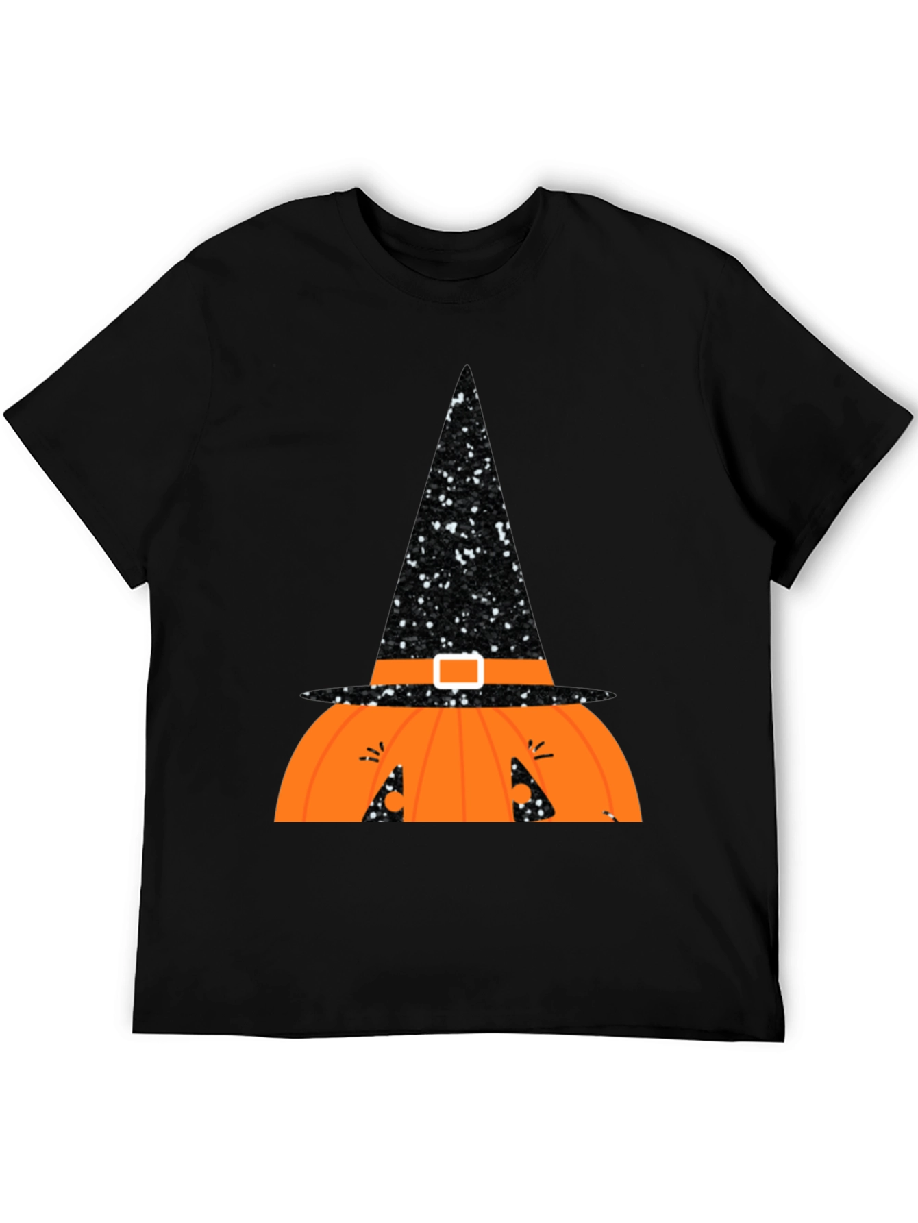 Halloween Pumpkin Witch Hat T-Shirt