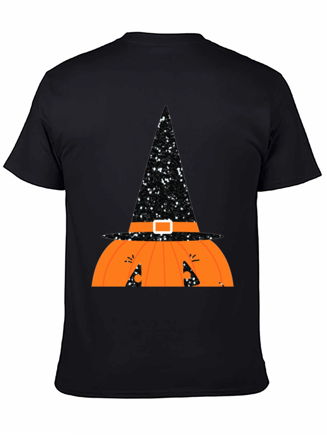Halloween Pumpkin Witch Hat T-Shirt