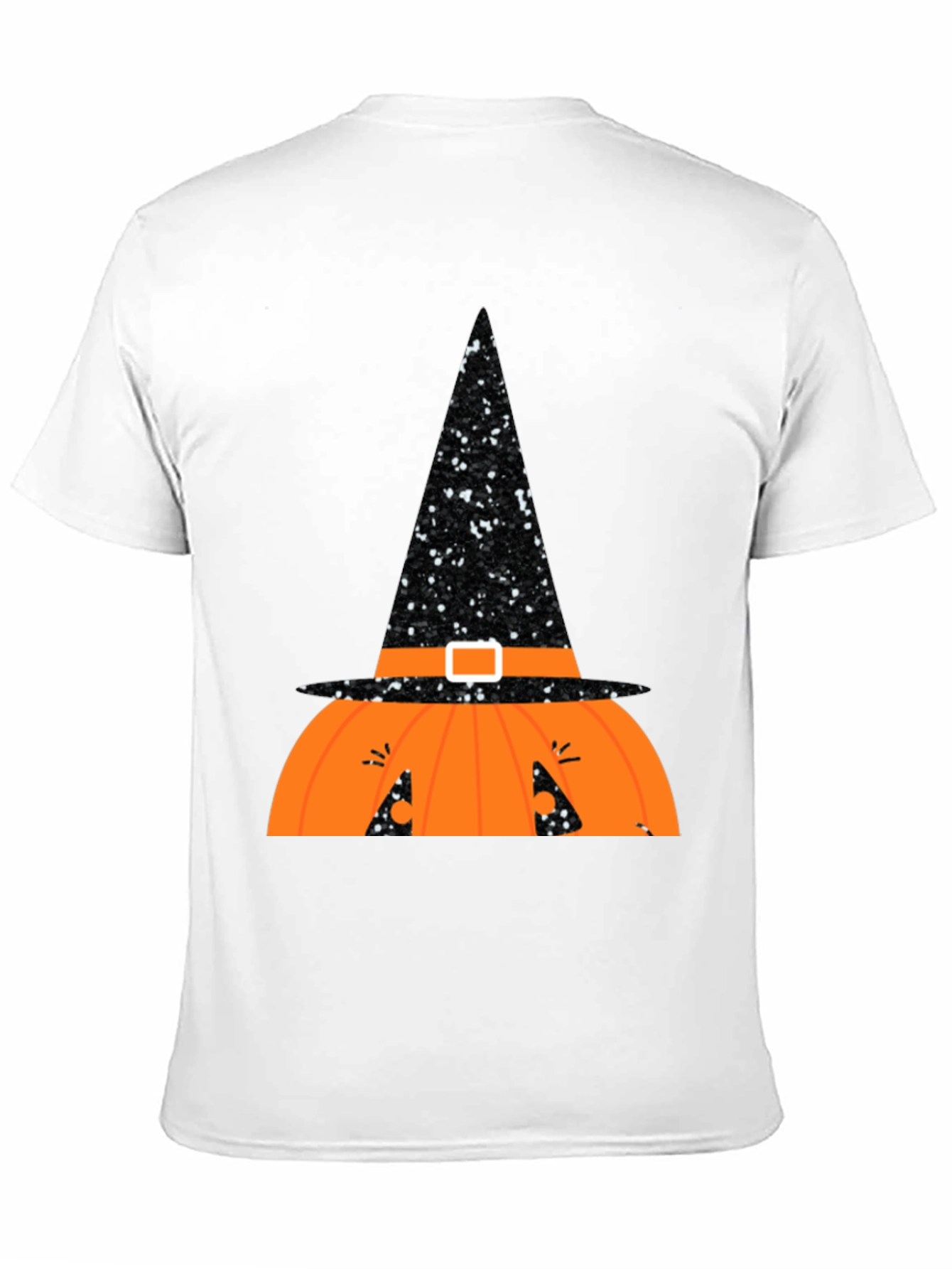 Halloween Pumpkin Witch Hat T-Shirt
